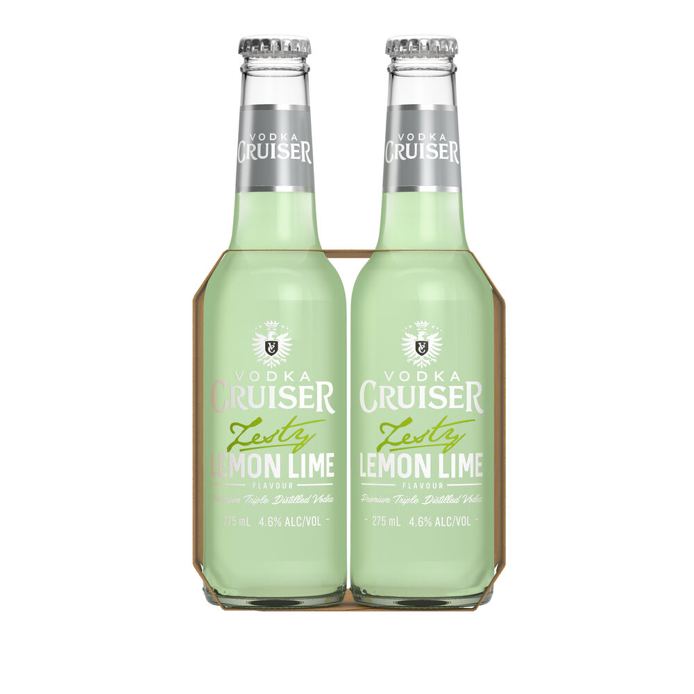 Vodka Cruiser Zesty Lemon Lime 275mL First Choice Liquor Market