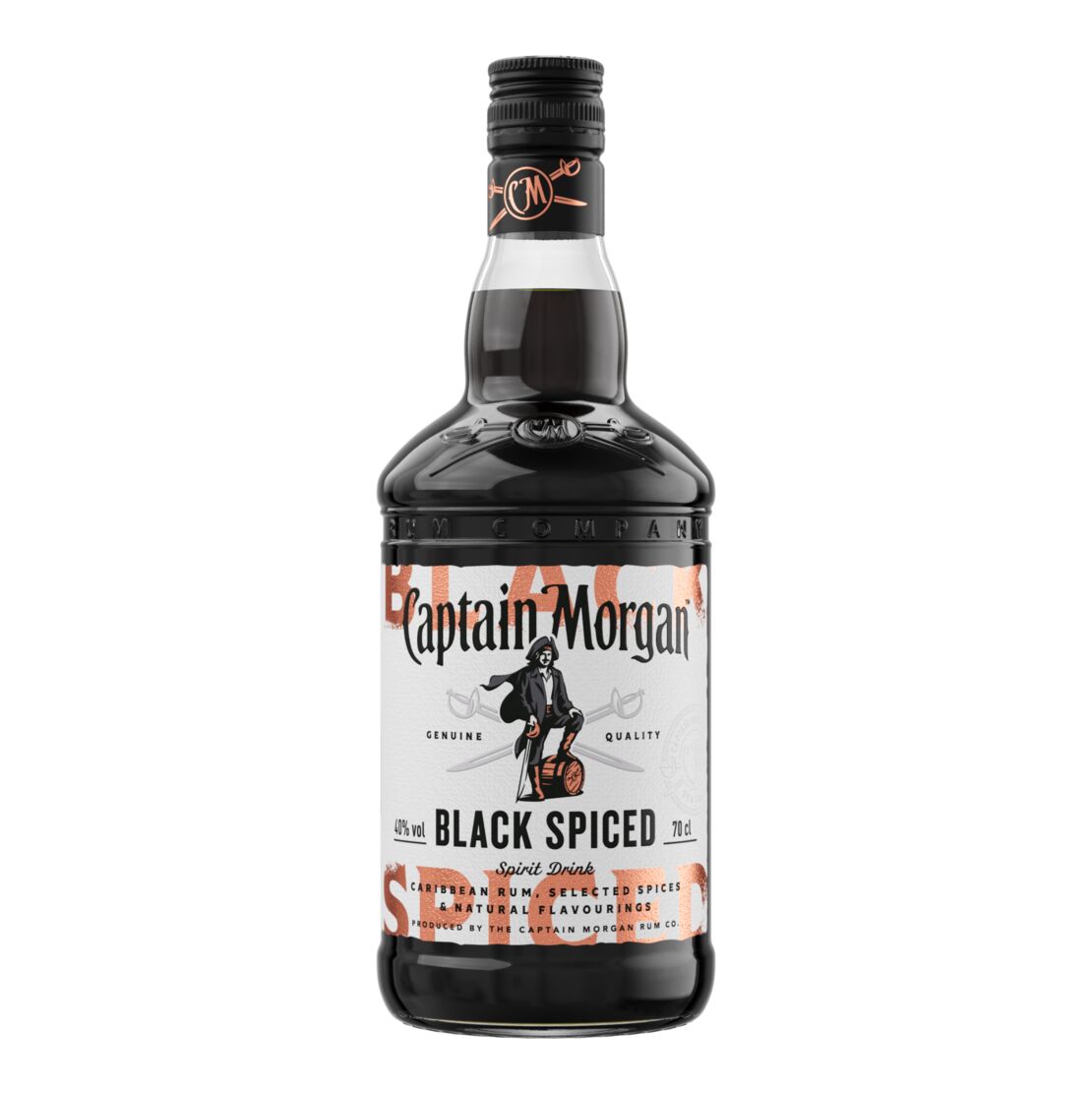 Captain Black Spiced Rum 700mL First Choice Liquor Market