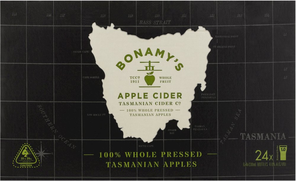 Bonamys Apple Cider Bottle 330mL First Choice Liquor Market