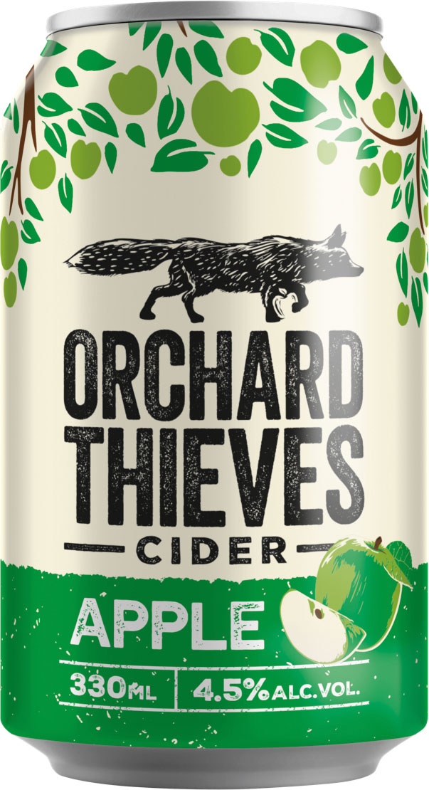 Orchard Thieves Crisp Apple Cider Can 330mL Liquorland