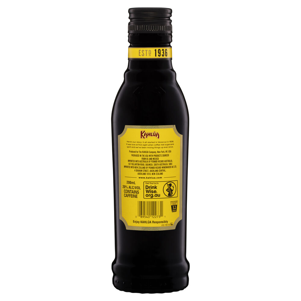 Buy Kahlua Coffee Liqueur 200mL Online