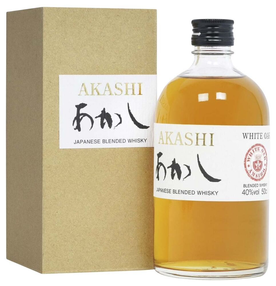 Akashi White Oak Japanese Blended Whisky 500mL Vintage Cellars