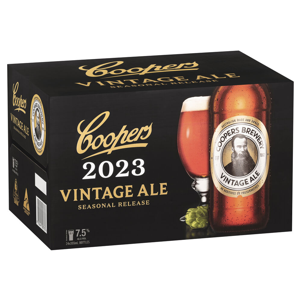 Buy Coopers Vintage Ale Bottle 355mL Online
