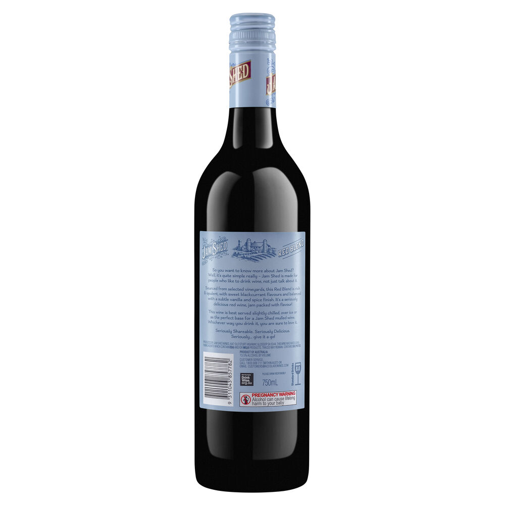 Buy Jam Shed Red Blend 750mL Online