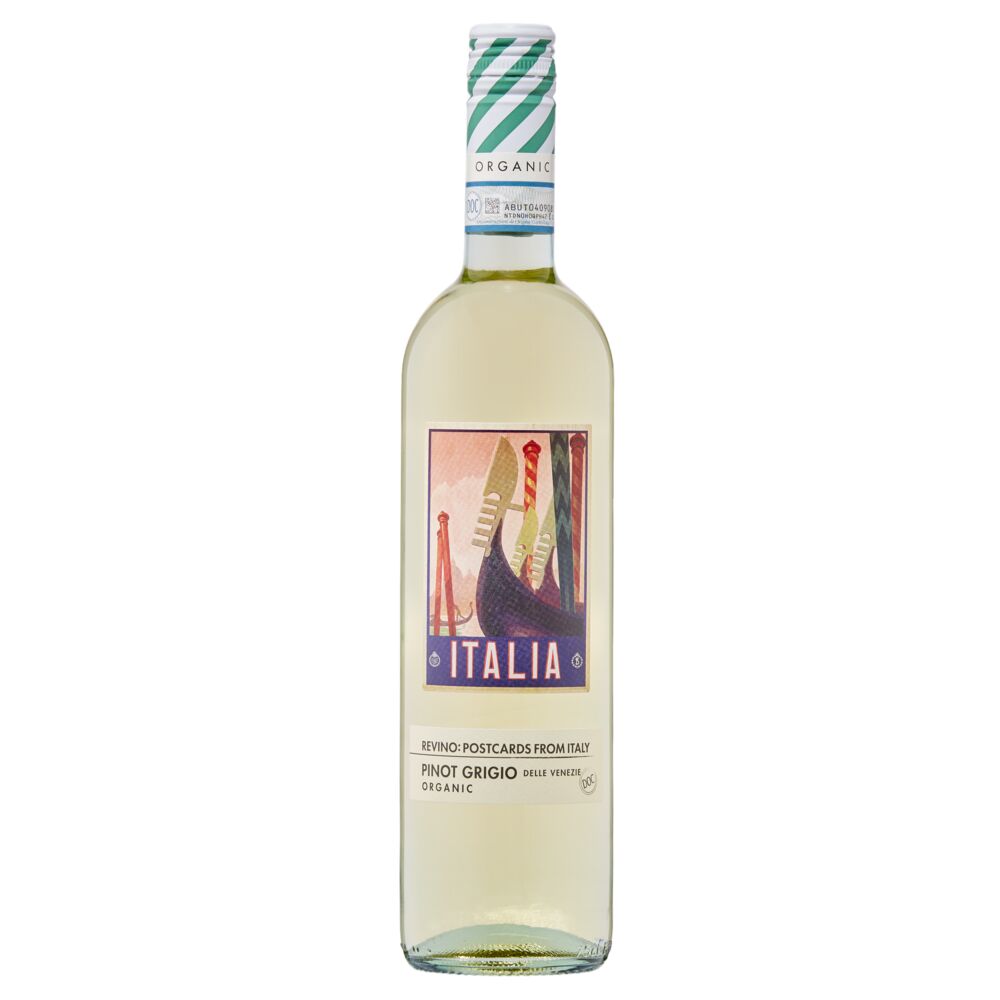 Postcards from Italy Organic Pinot Grigio 750mL Liquorland