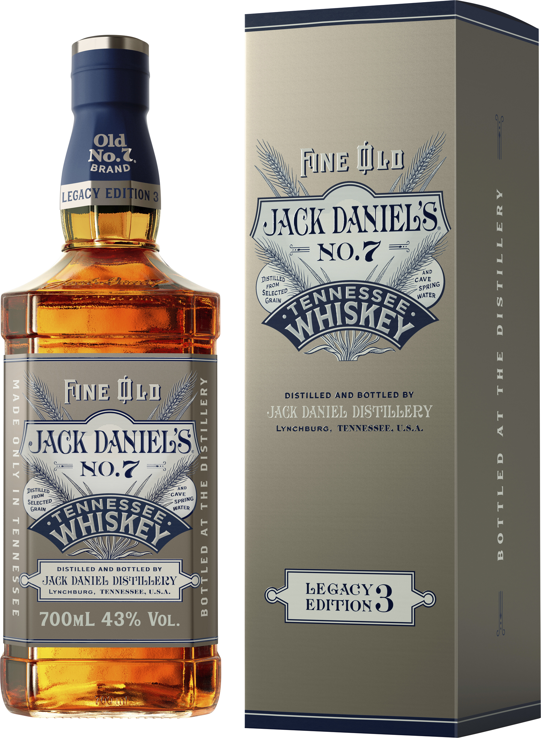 Jack Daniels Legacy Edition 3 Tennessee Whisky 700mL First Choice