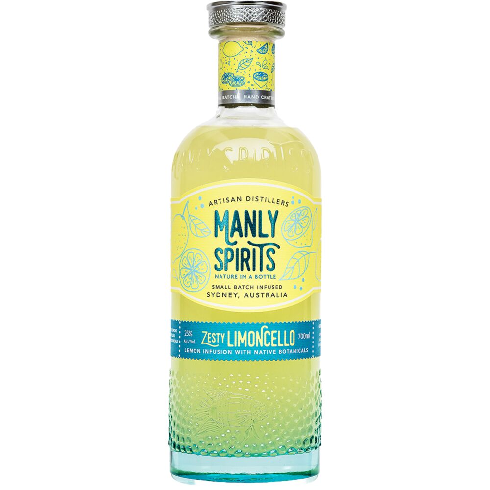 Manly Spirits Zesty Limoncello 700mL First Choice Liquor Market