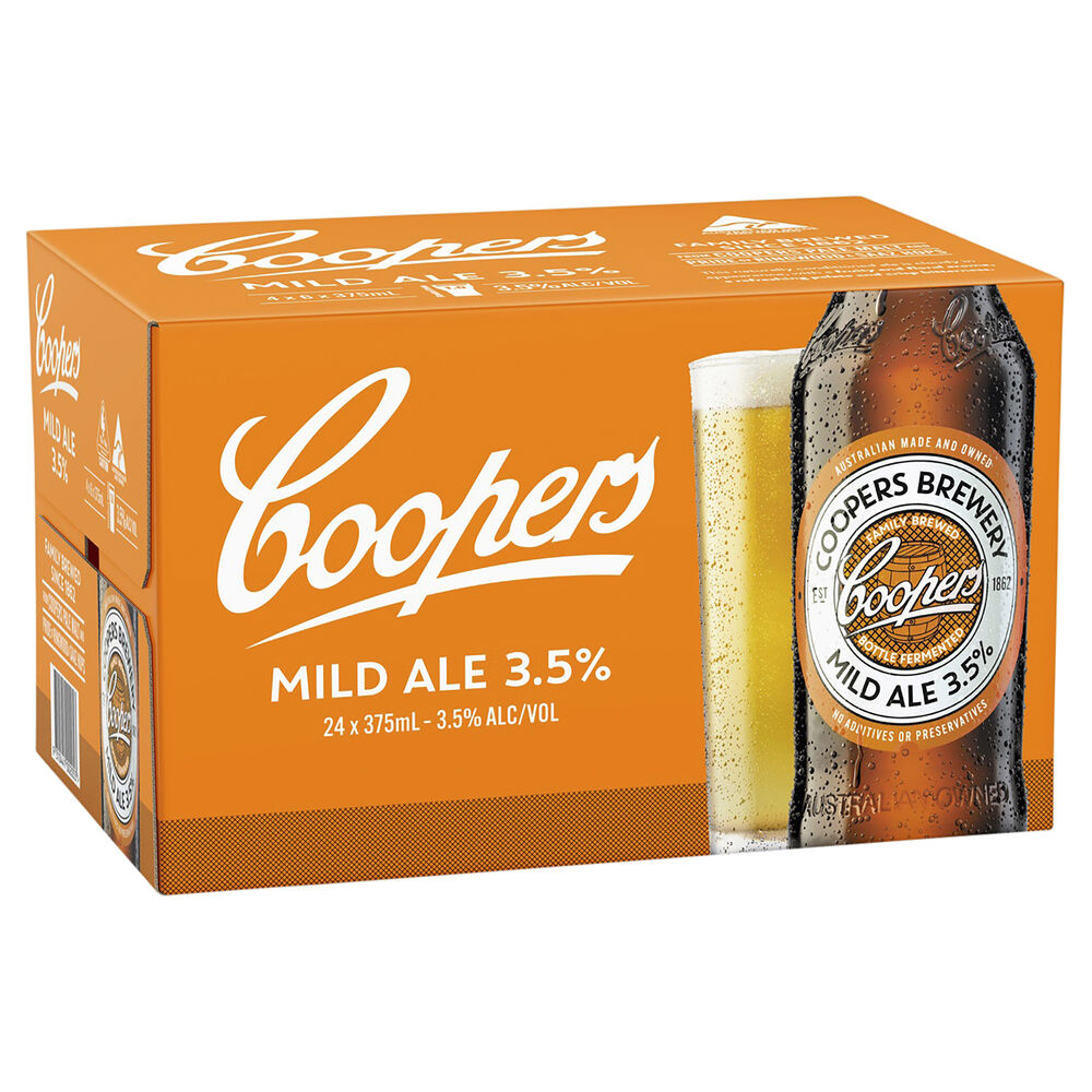Buy Coopers Mild Ale Bottle 375mL Online