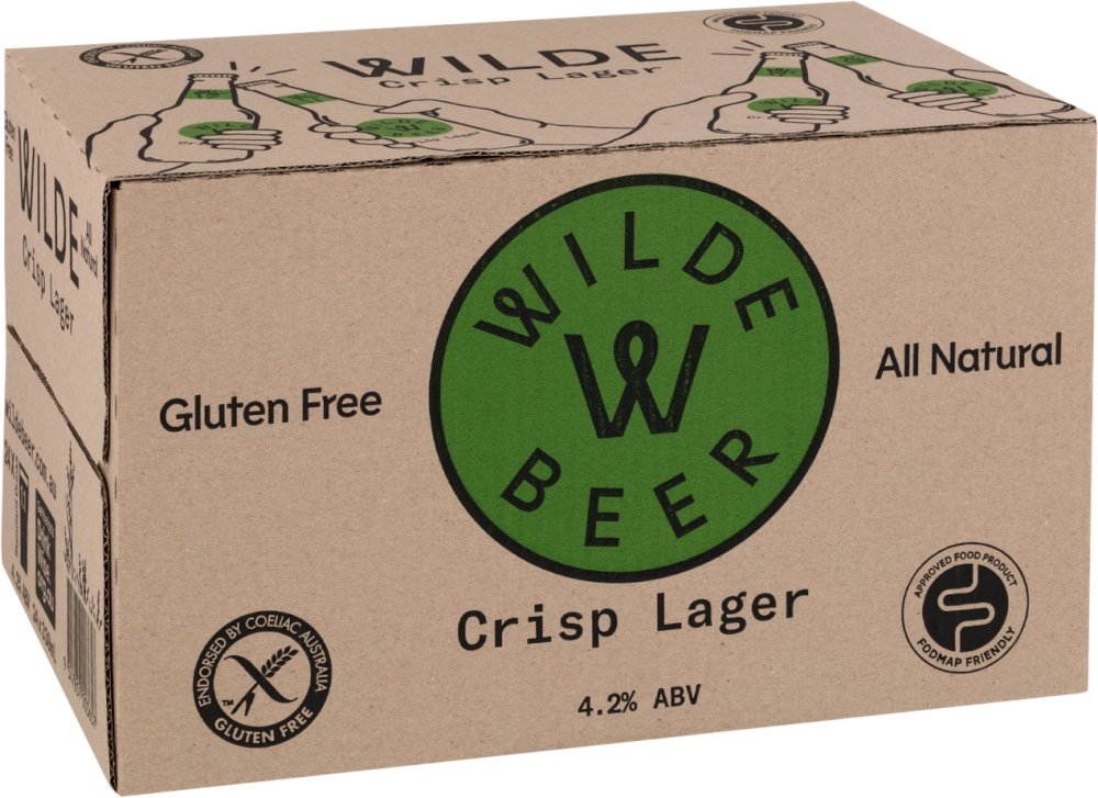 Wilde Gluten Free Crisp Lager Bottle 330mL First Choice Liquor Market
