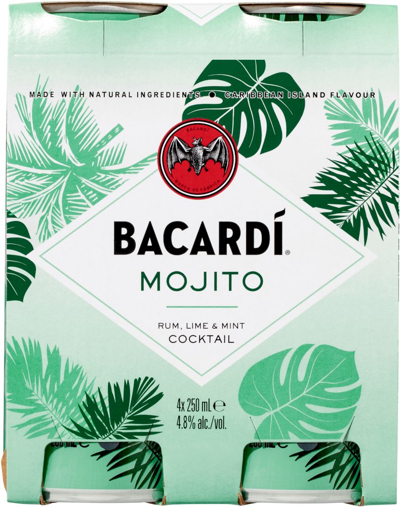 Buy Bacardi Mojito Can 250ml Online