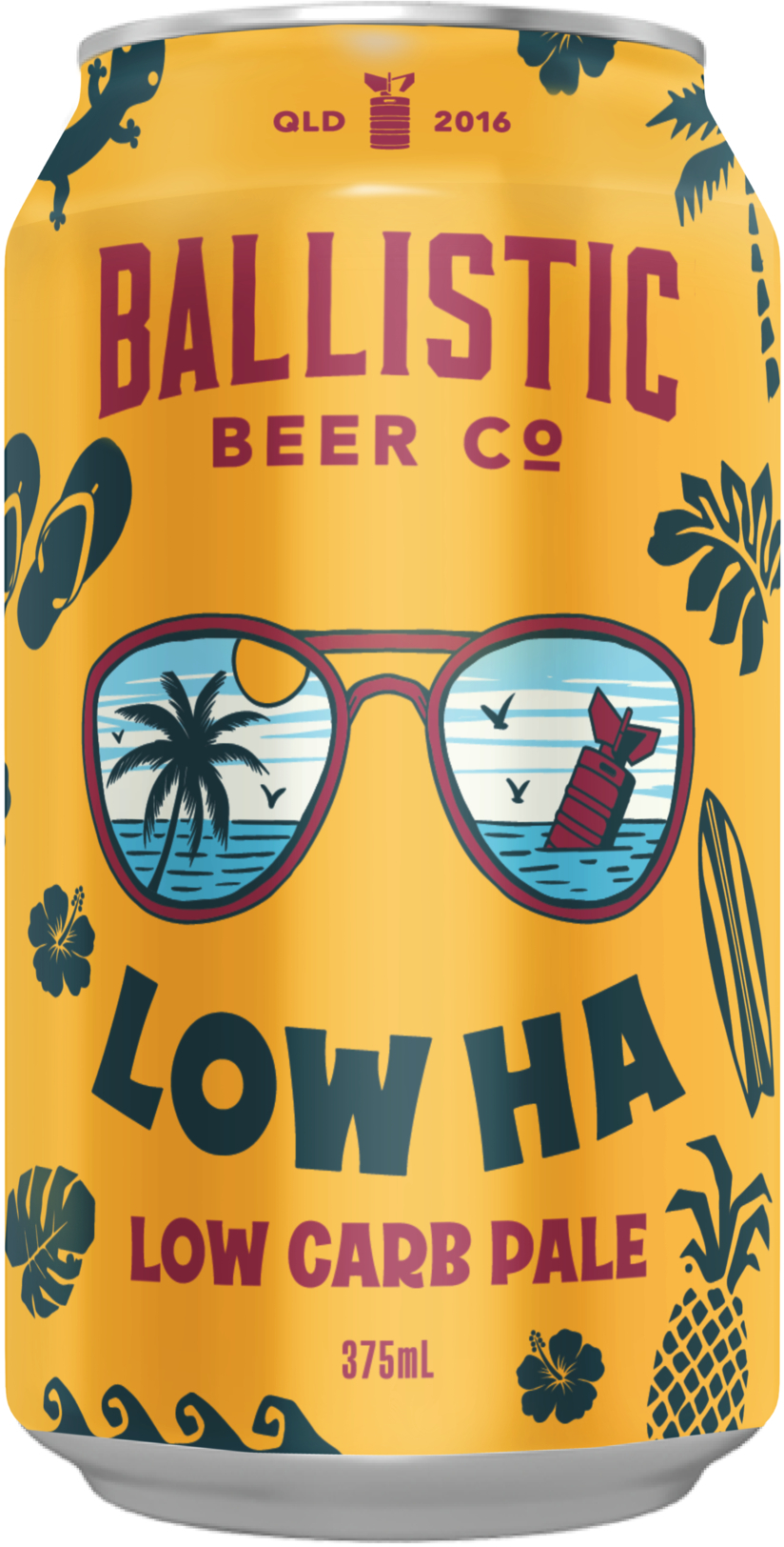 Ballistic Low Ha Low Carb Pale Ale Can 375mL First Choice Liquor Market