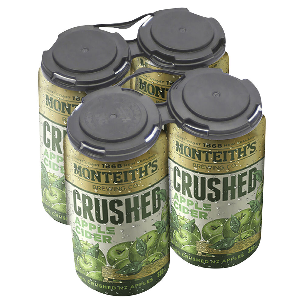 Monteiths Crushed Apple Cider Can 330ml Liquorland