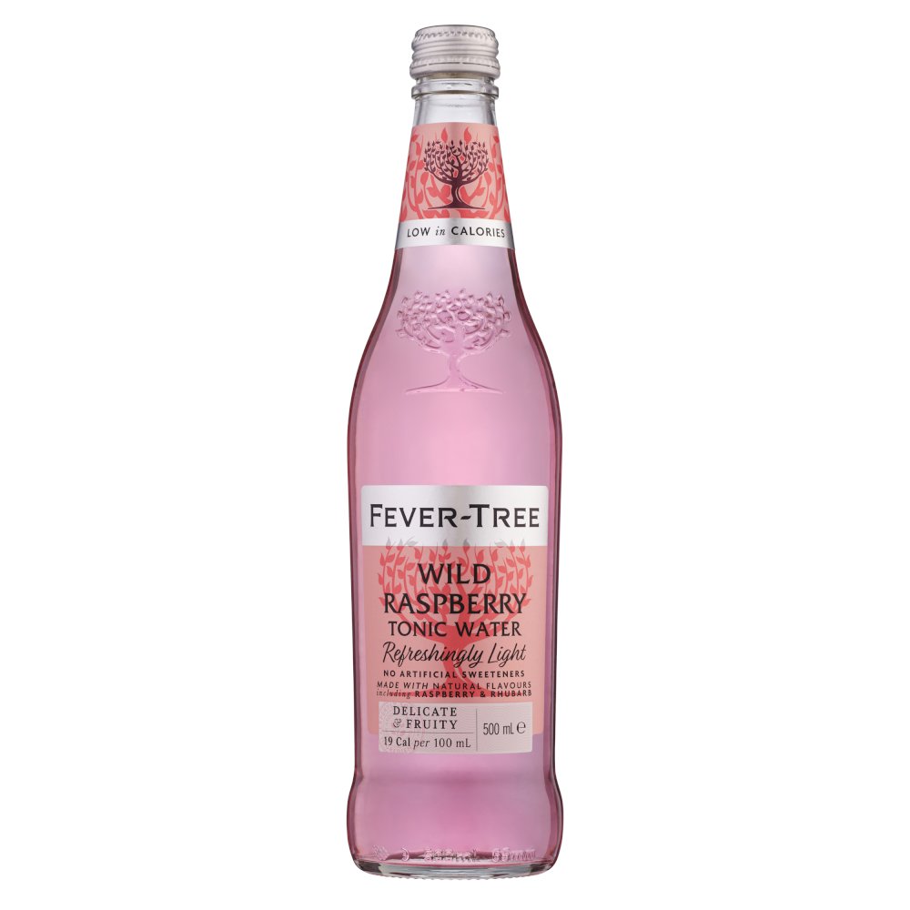 Fever Tree Raspberry Fever Tree Wild Raspberry Tonic Bottle 500mL | Liquorland