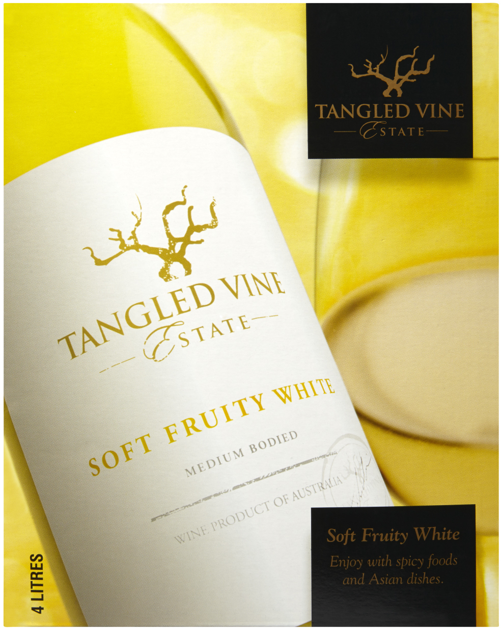 Tangled Vine Soft Fruity White Cask 4L Vintage Cellars