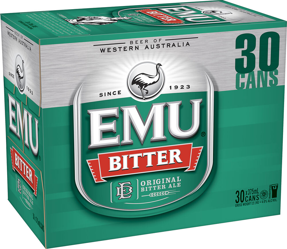 Emu Bitter Block Can 375mL First Choice Liquor Market