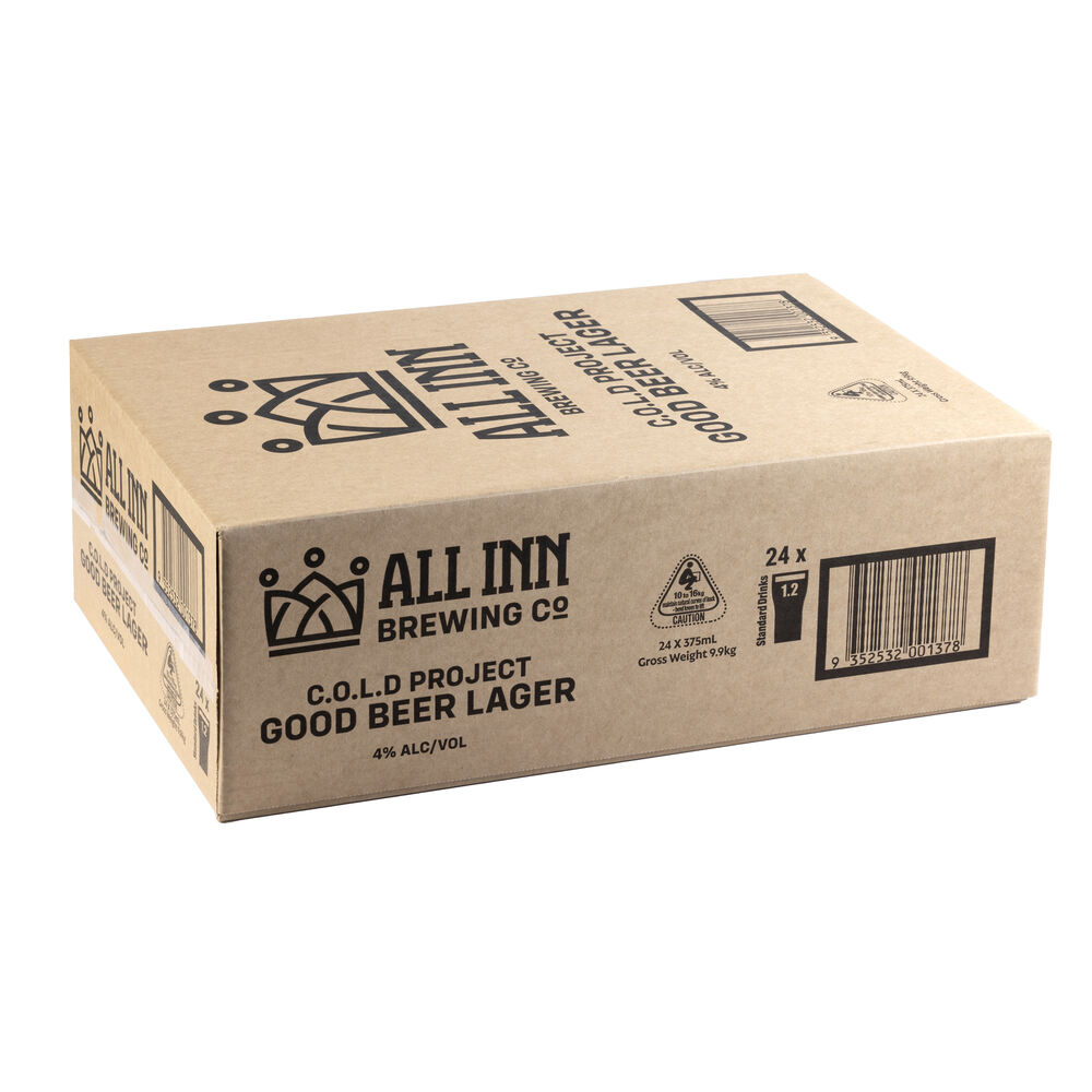 All Inn Brewing Cold Project Pale Ale Can 375mL | Liquorland