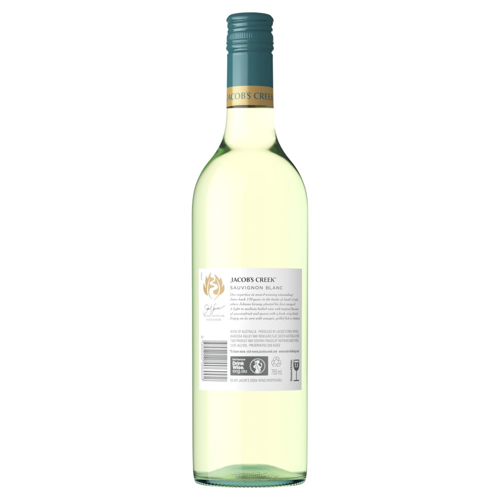 Buy Jacob's Creek Sauvignon Blanc 750mL Online