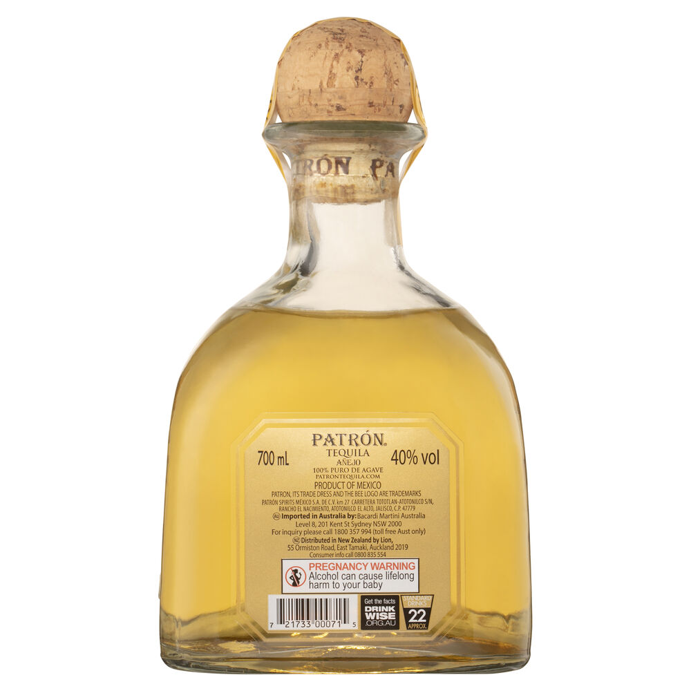 Patron Anejo Tequila 700mL First Choice Liquor Market
