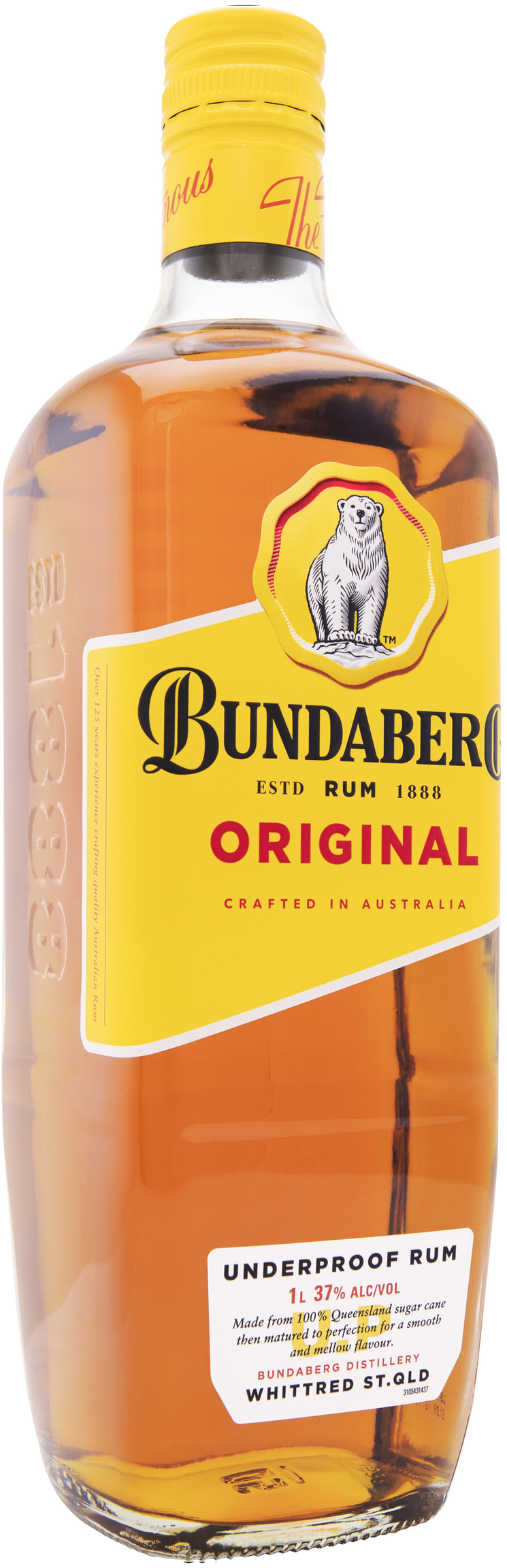 Buy Bundaberg UP Rum 1 Litre Online