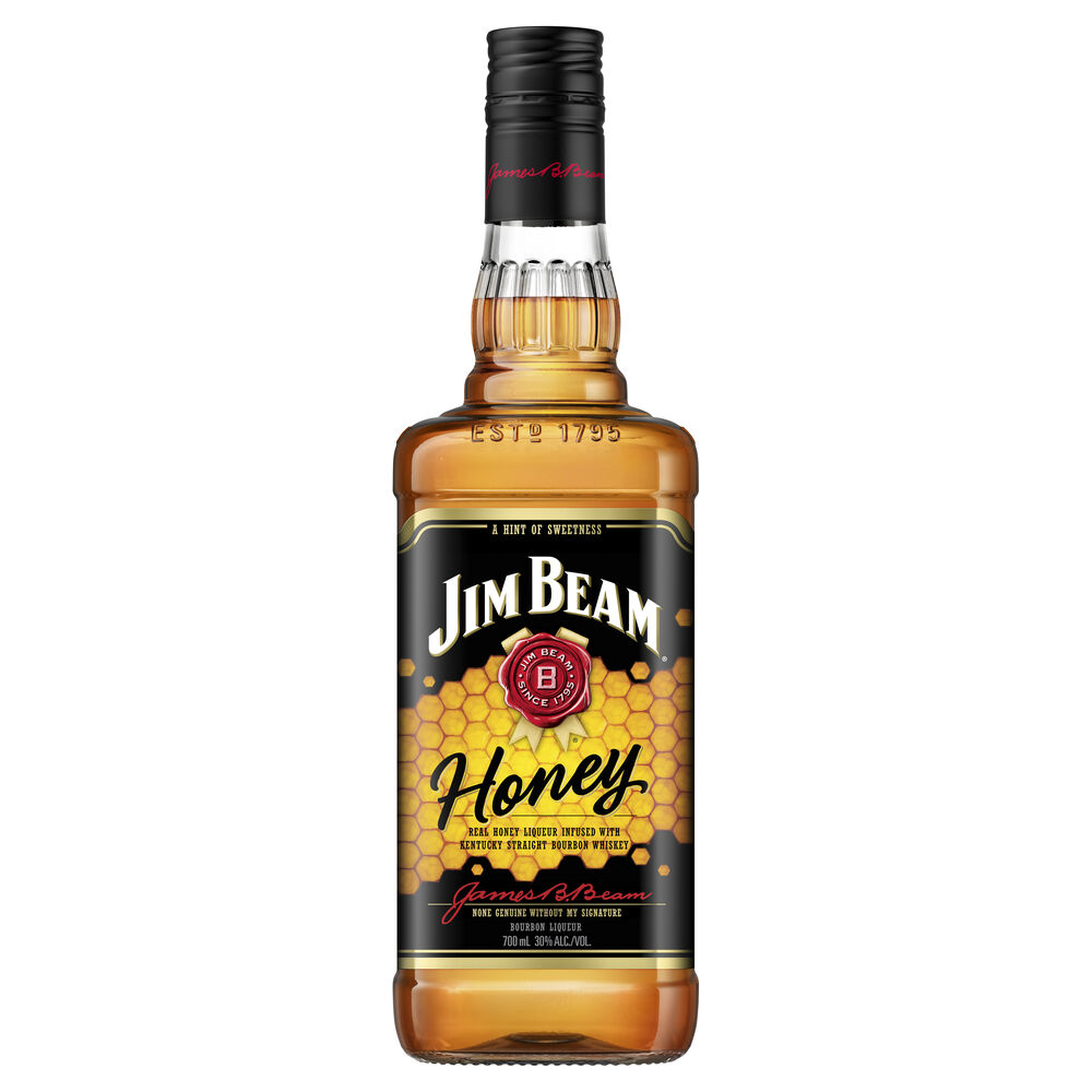 Jim Beam Honey Bourbon 700mL Liquorland