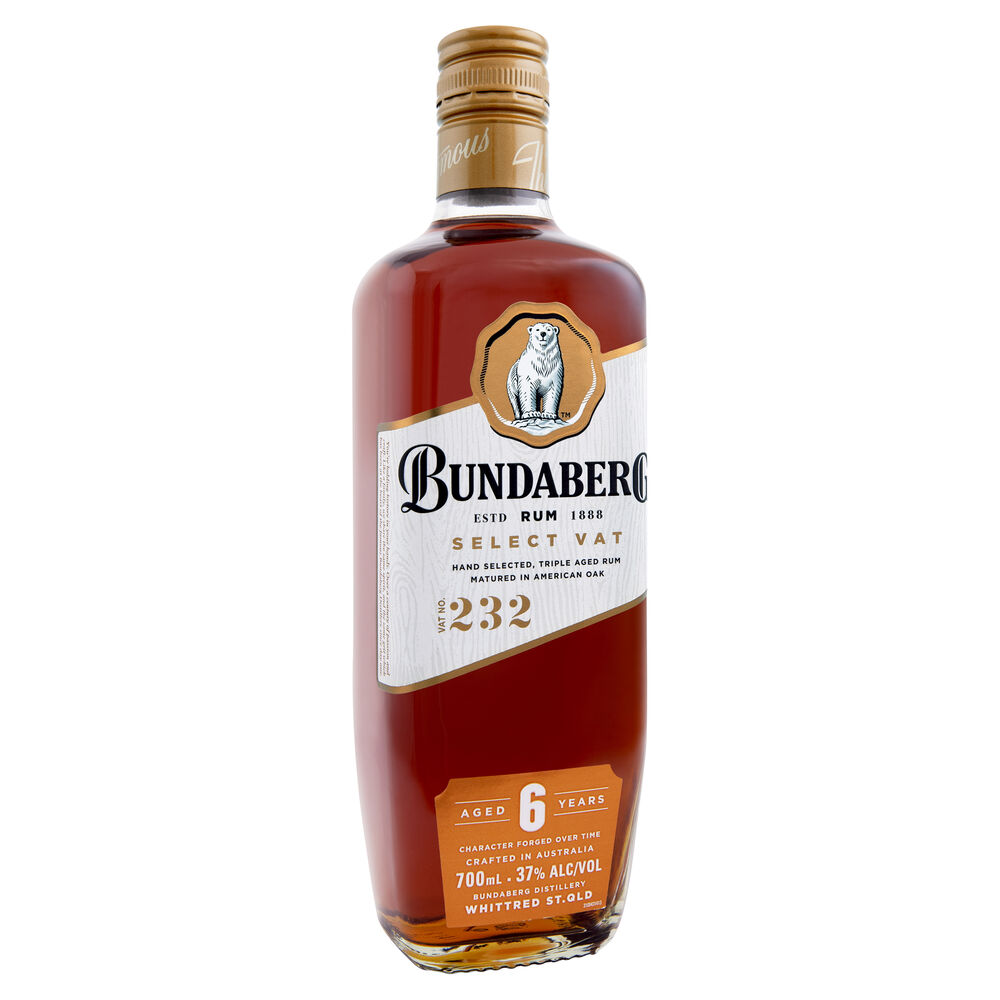 Buy Bundaberg Rum Select VAT 700mL Online