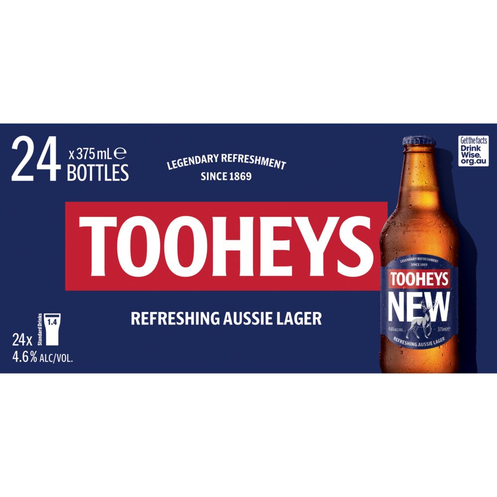 Tooheys New Bottle 375mL First Choice Liquor Market
