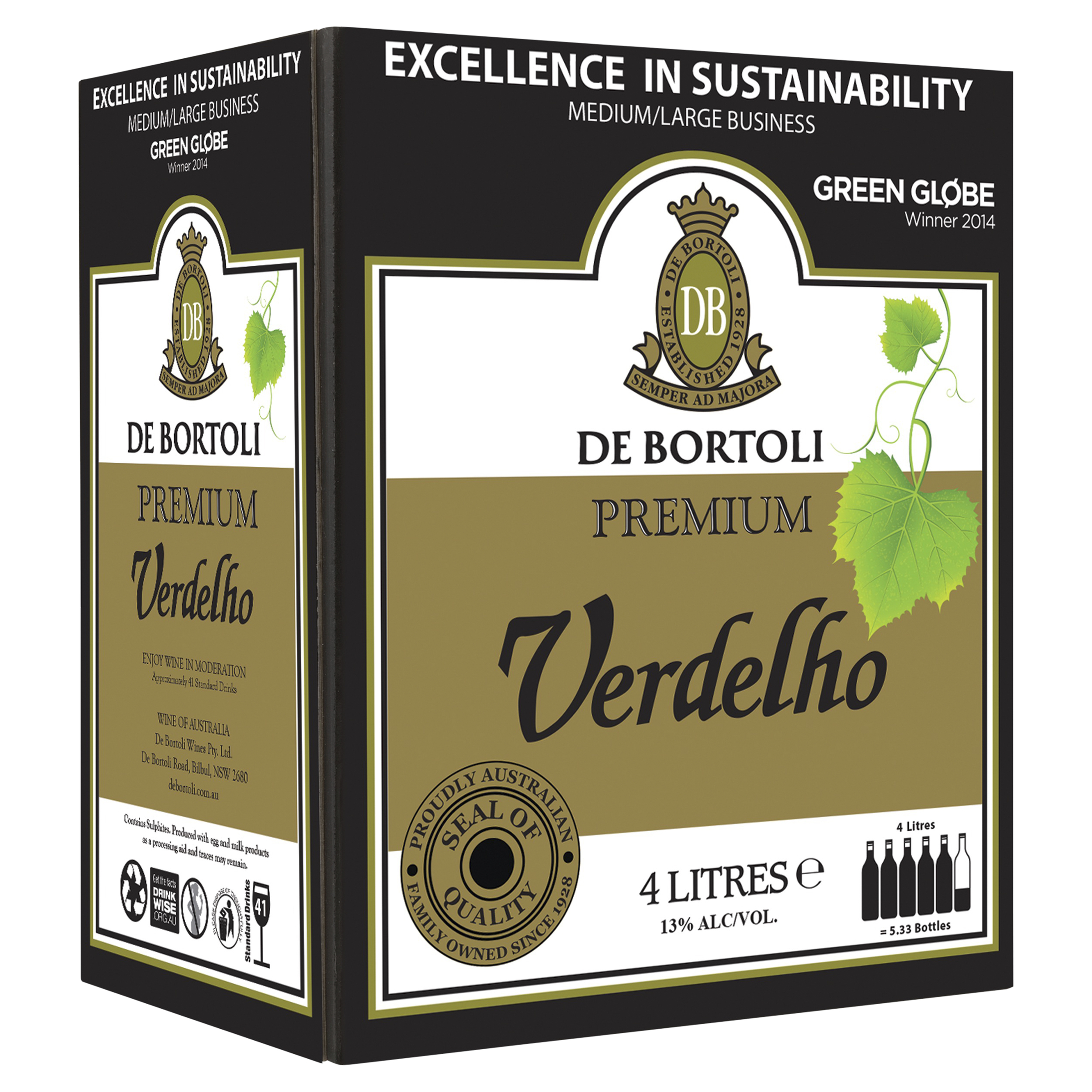 De Bortoli Premium Verdelho Cask 4L Liquorland