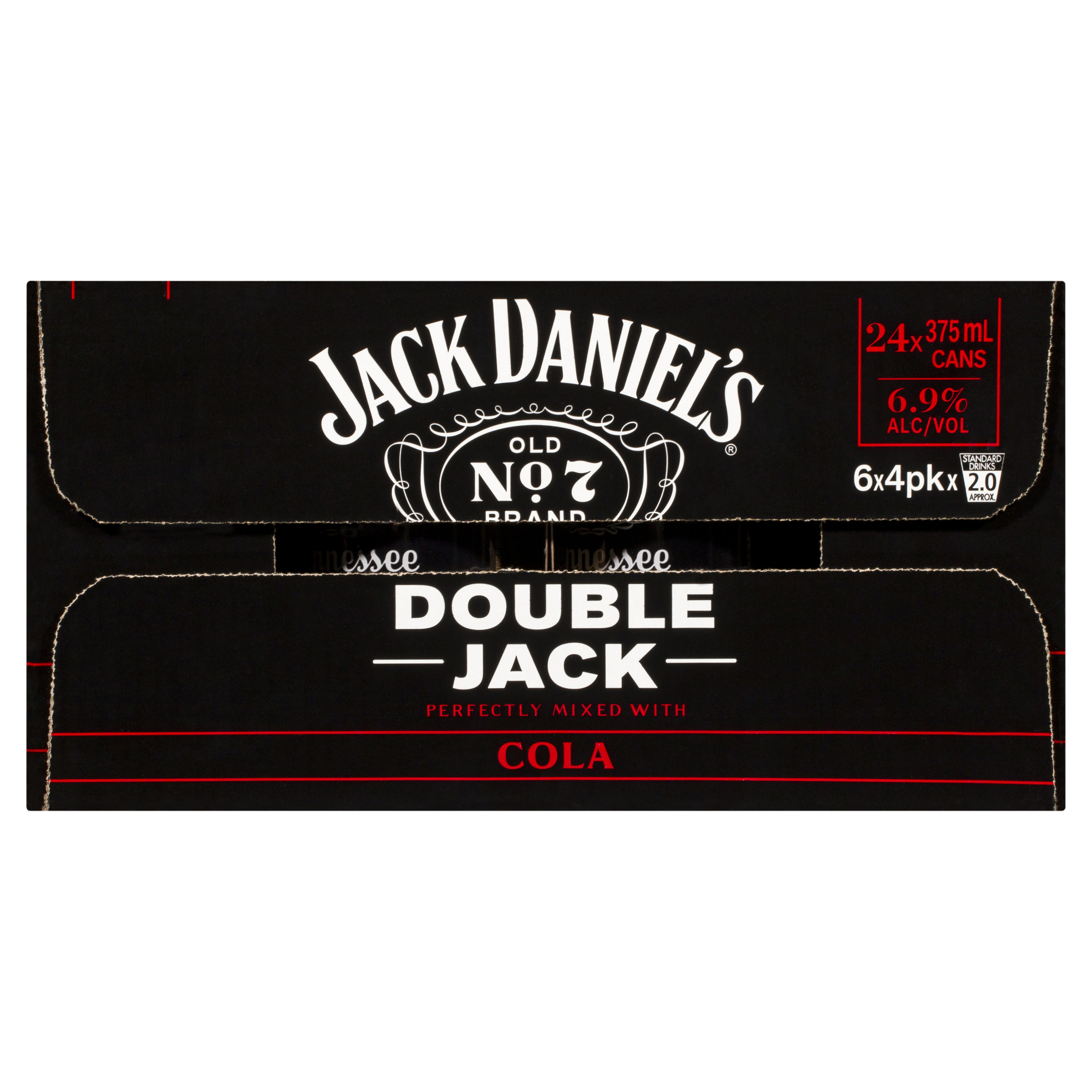 Jack Daniels Double Jack and Cola Can 375mL First Choice Liquor Market