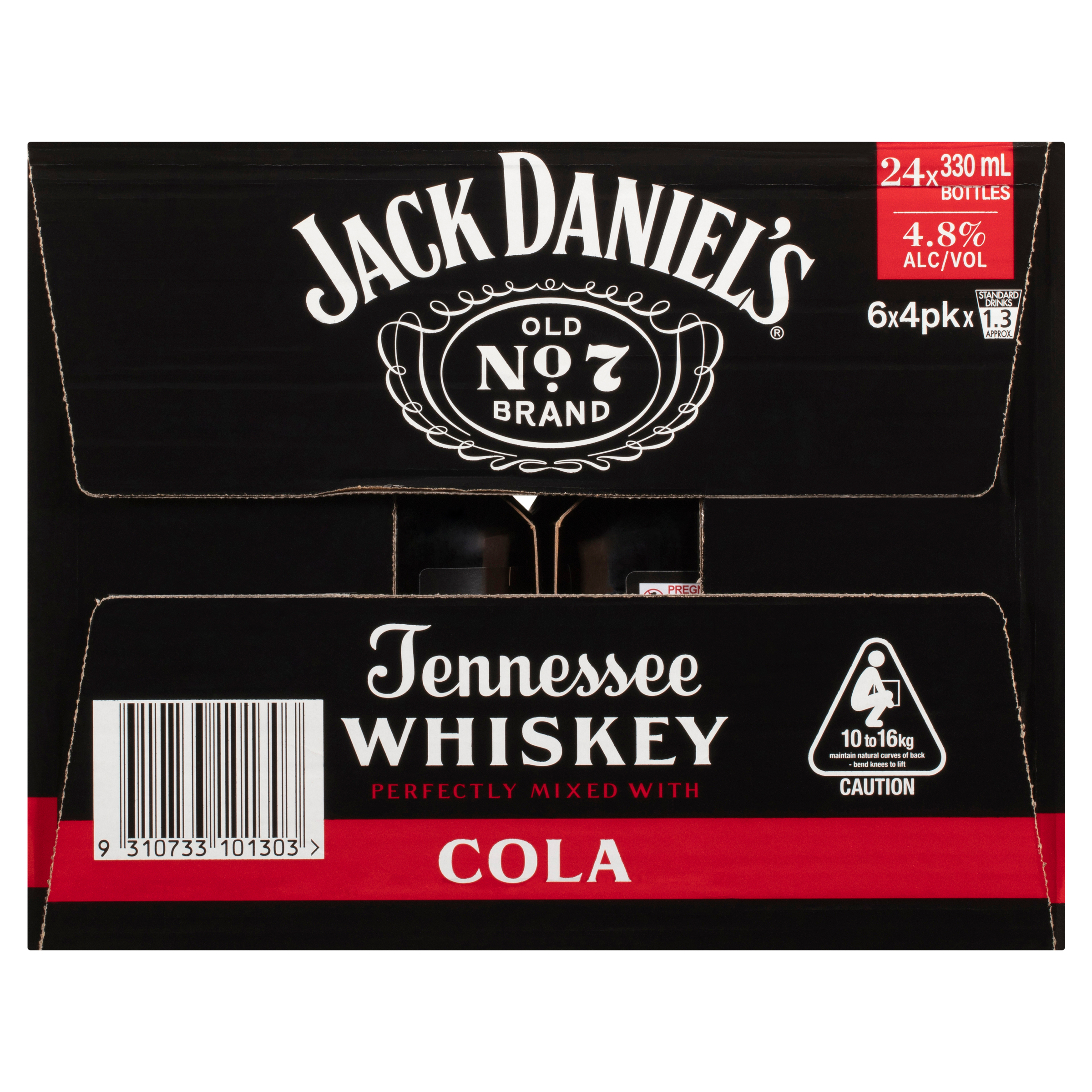 Buy Jack Daniels & Cola Bottle 330mL Online