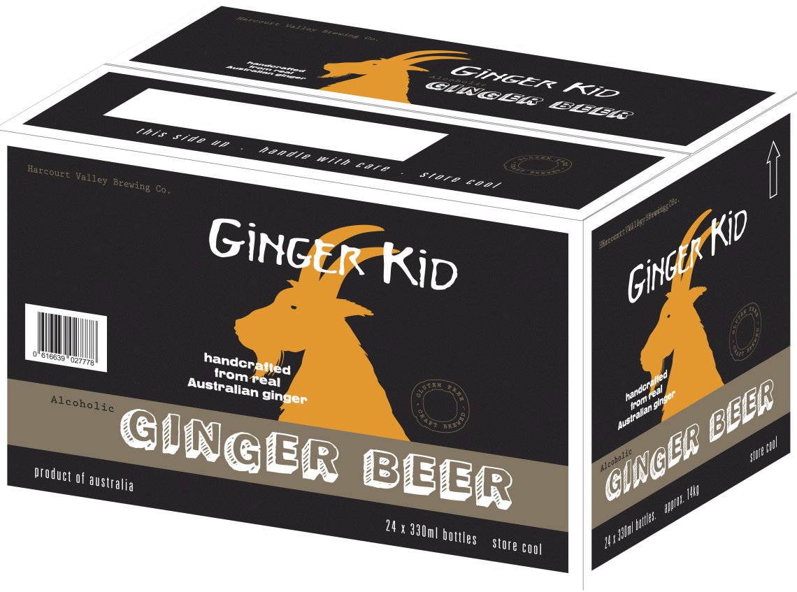 Harcourt Valley The Ginger Kid Extra Strong Bottle 330mL First Choice