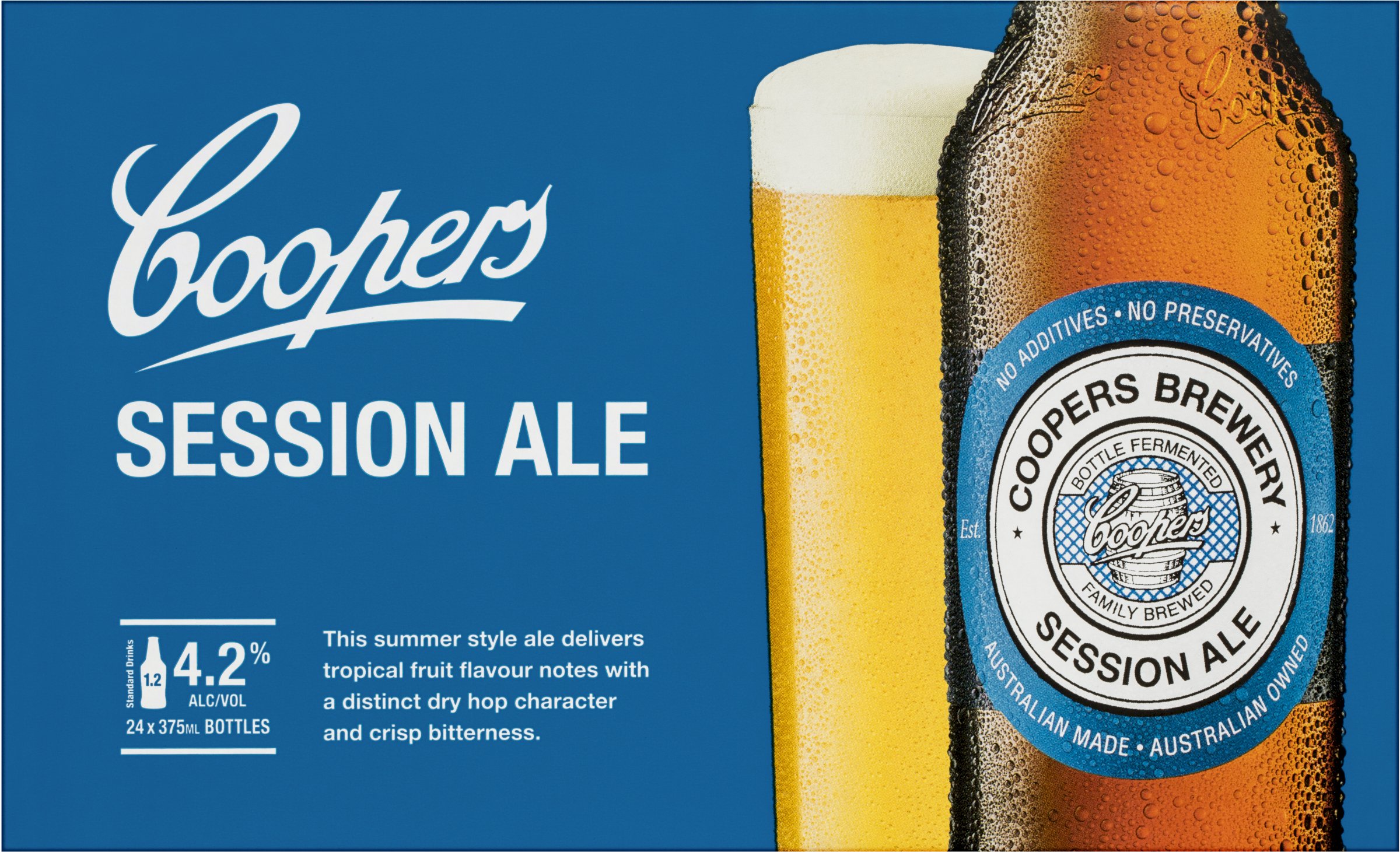 Coopers Session Ale Bottle 375mL First Choice Liquor Market