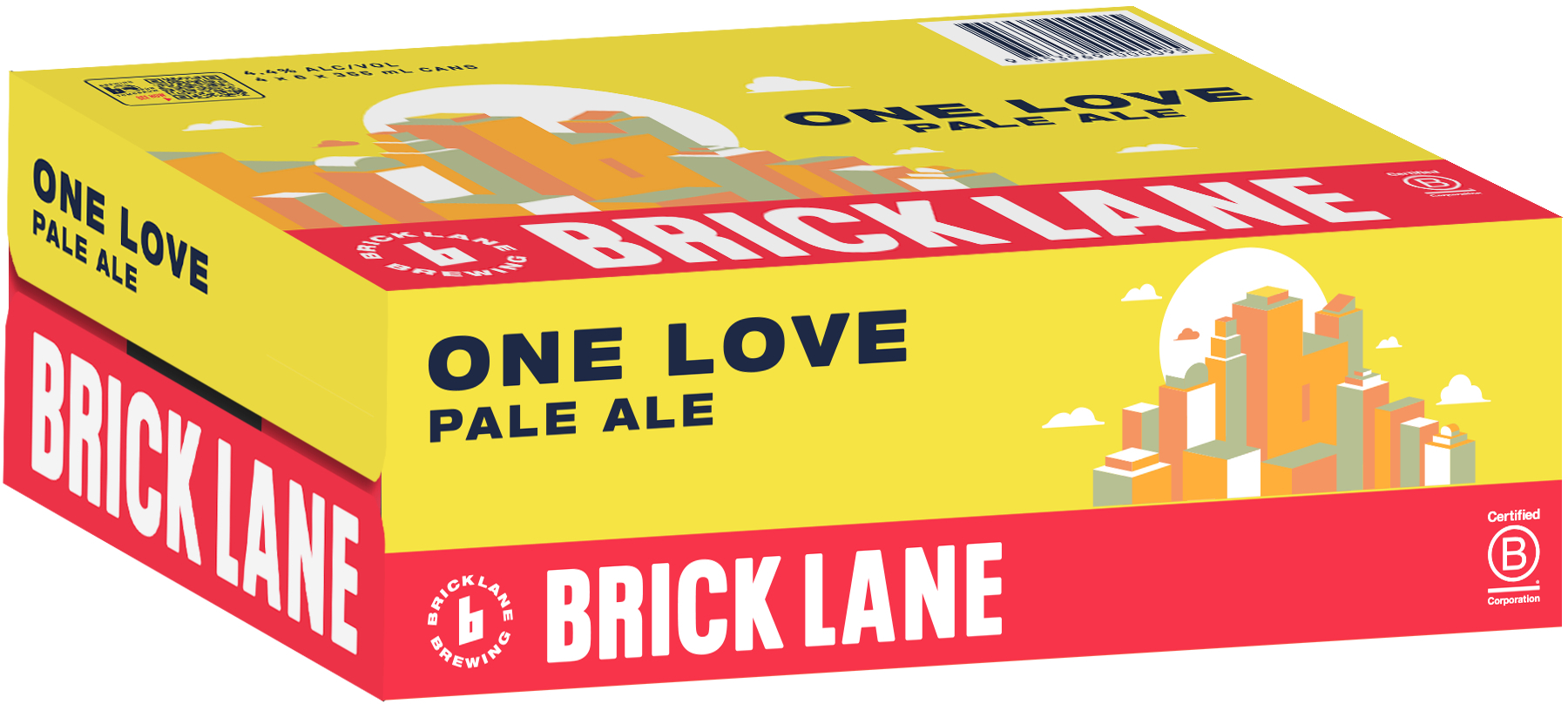 Brick Lane One Love Pale Ale Can 355mL First Choice Liquor Market