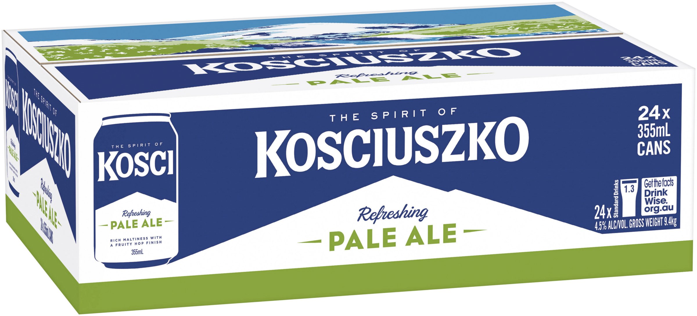 Kosciuszko Pale Ale Can 355mL Vintage Cellars