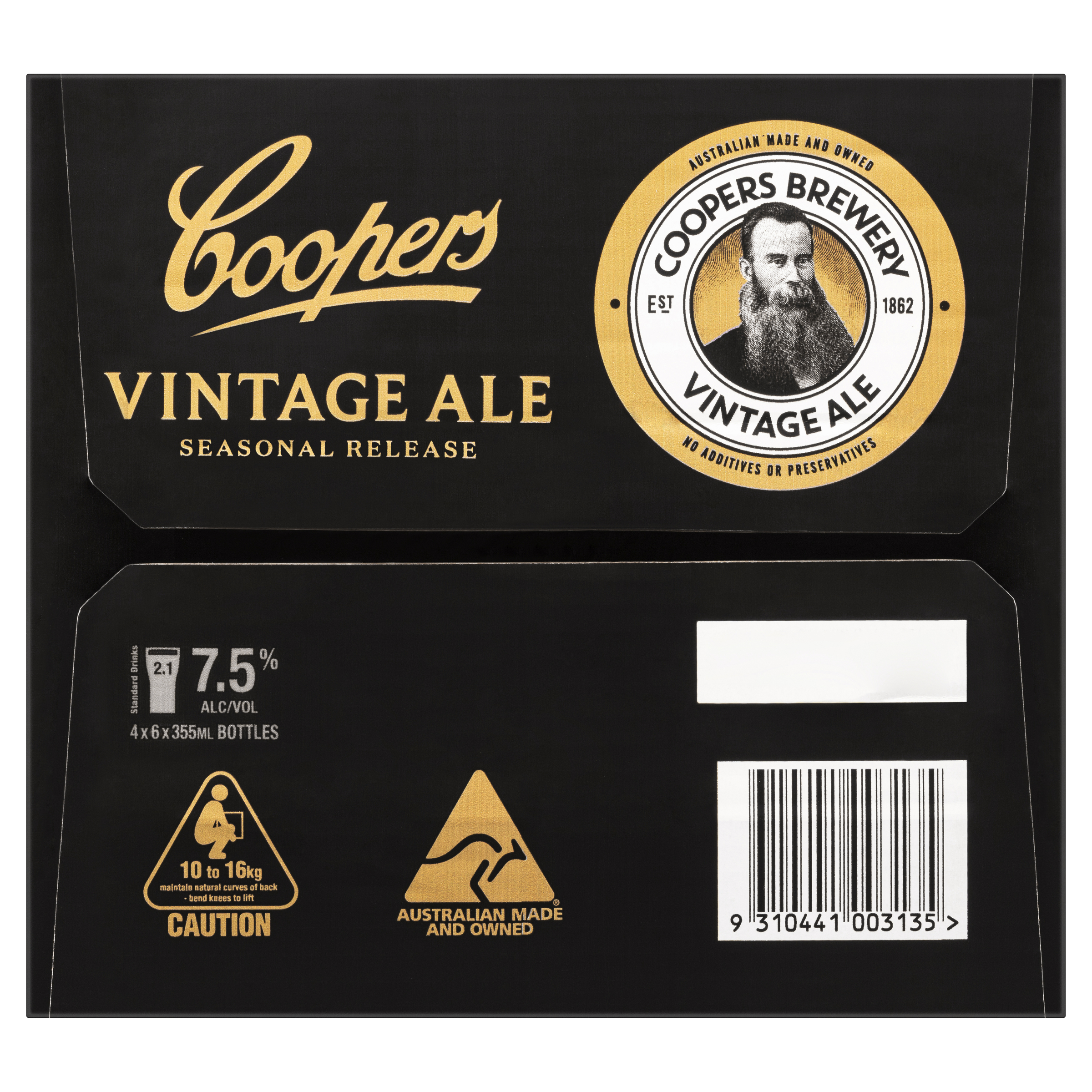 Coopers Vintage Ale Bottle 355mL First Choice Liquor Market