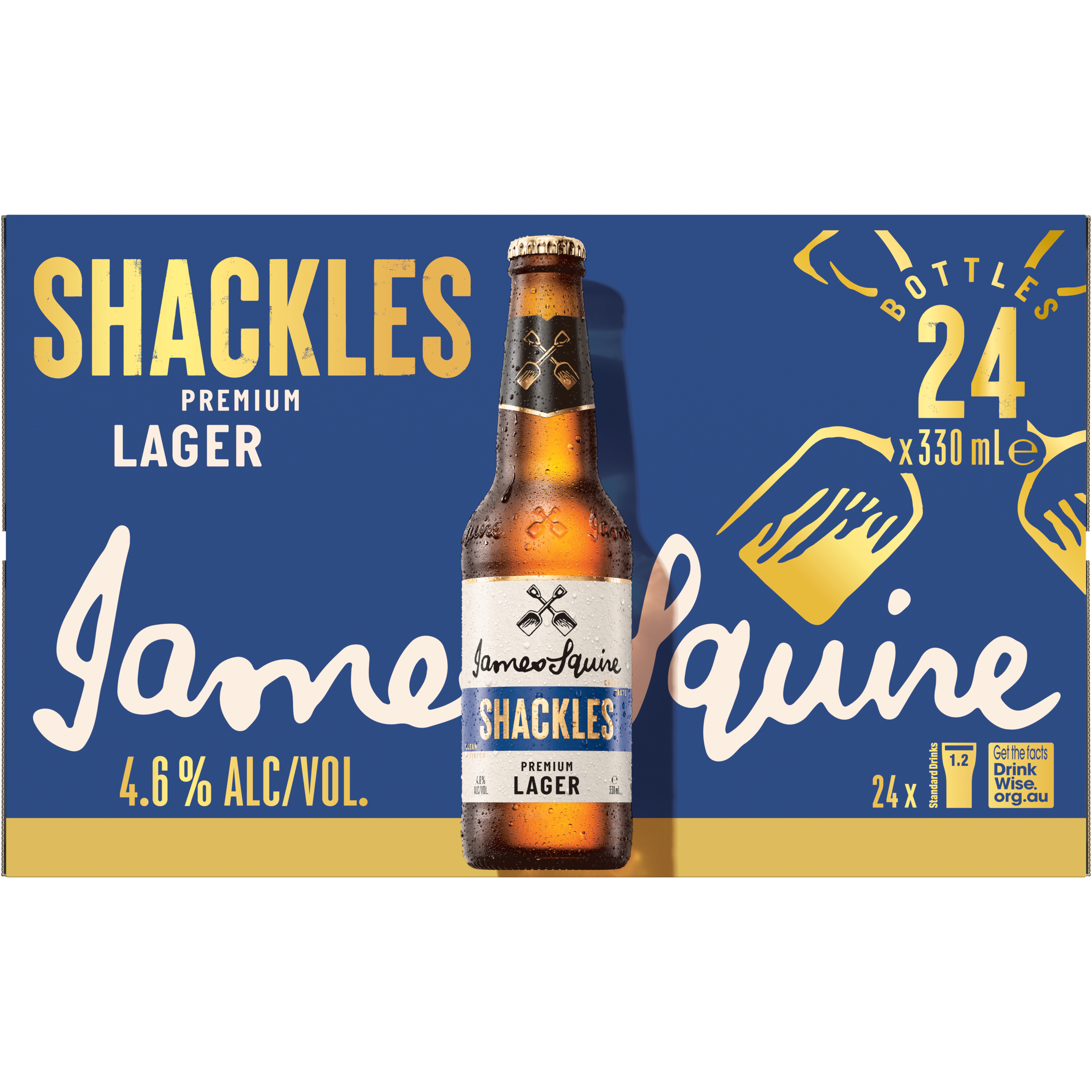 James Squire Shackles Bottle 330mL Liquorland