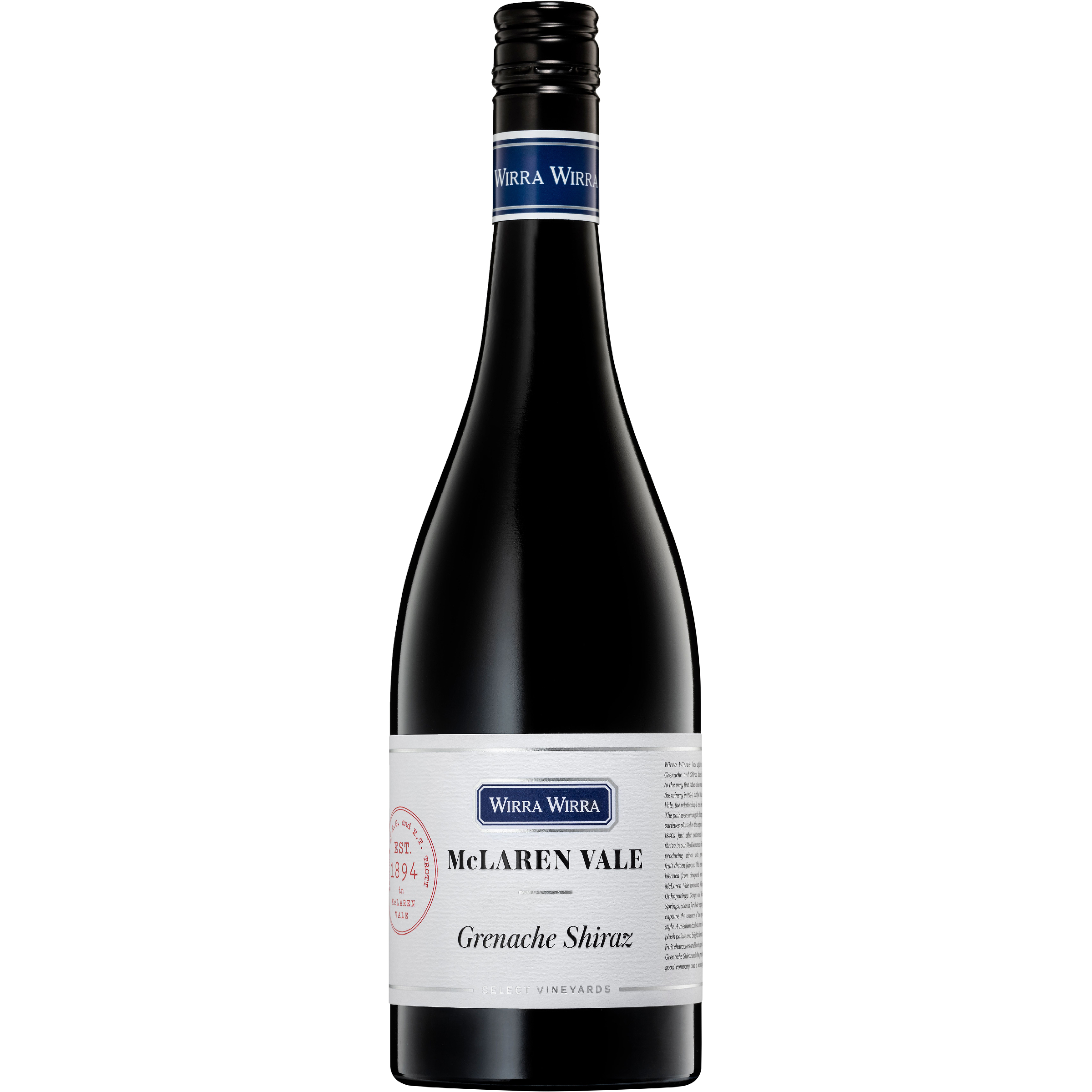 Wirra Wirra McLaren Vale Grenache Shiraz 750mL First Choice Liquor Market