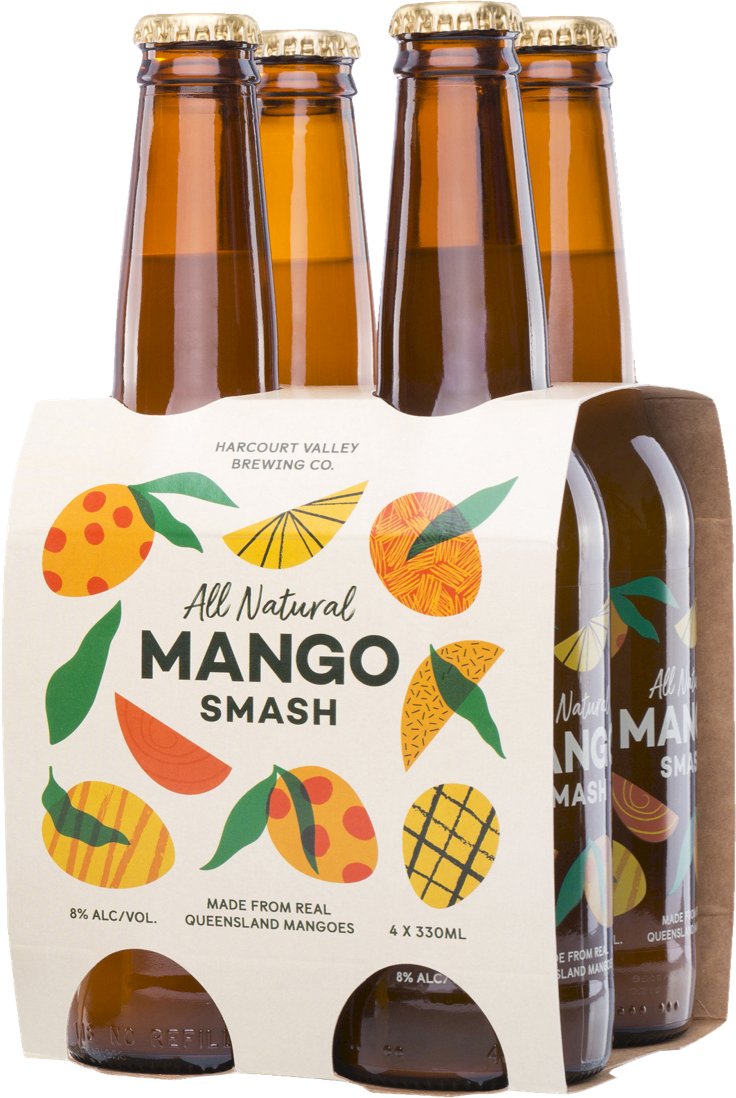 Buy Harcourt Valley Mango Smash Bottle 330mL Online VC