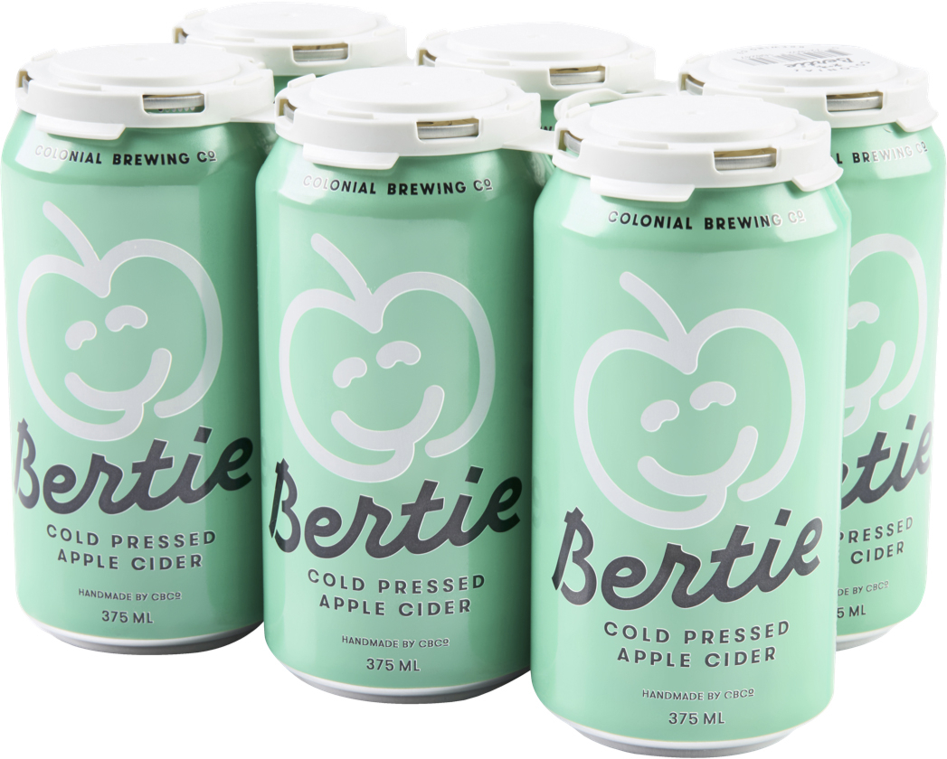 CBCo Bertie Cold Pressed Apple Cider Can 375mL Liquorland