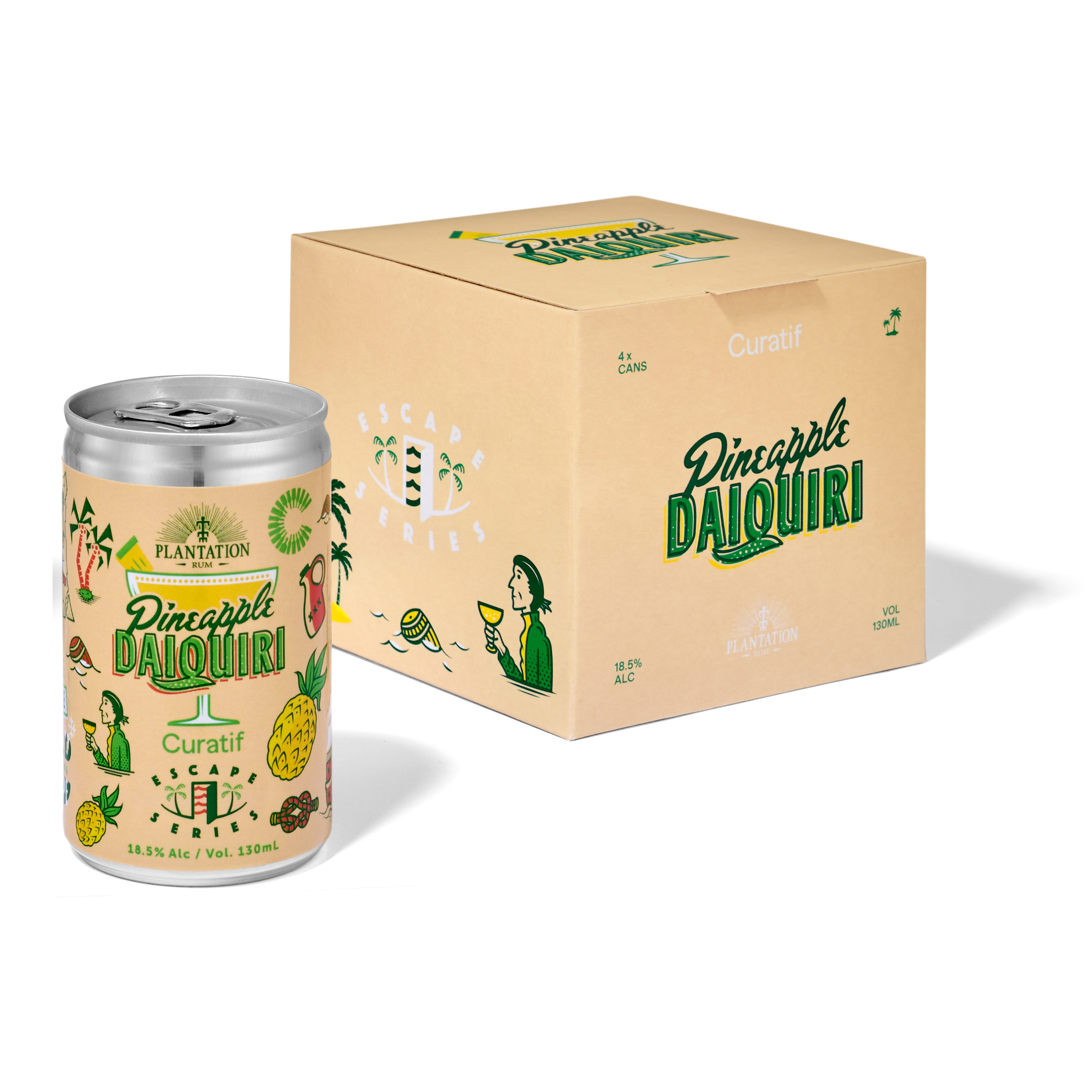 Buy Curatif Plantation Pineapple Daiquiri 130mL Online