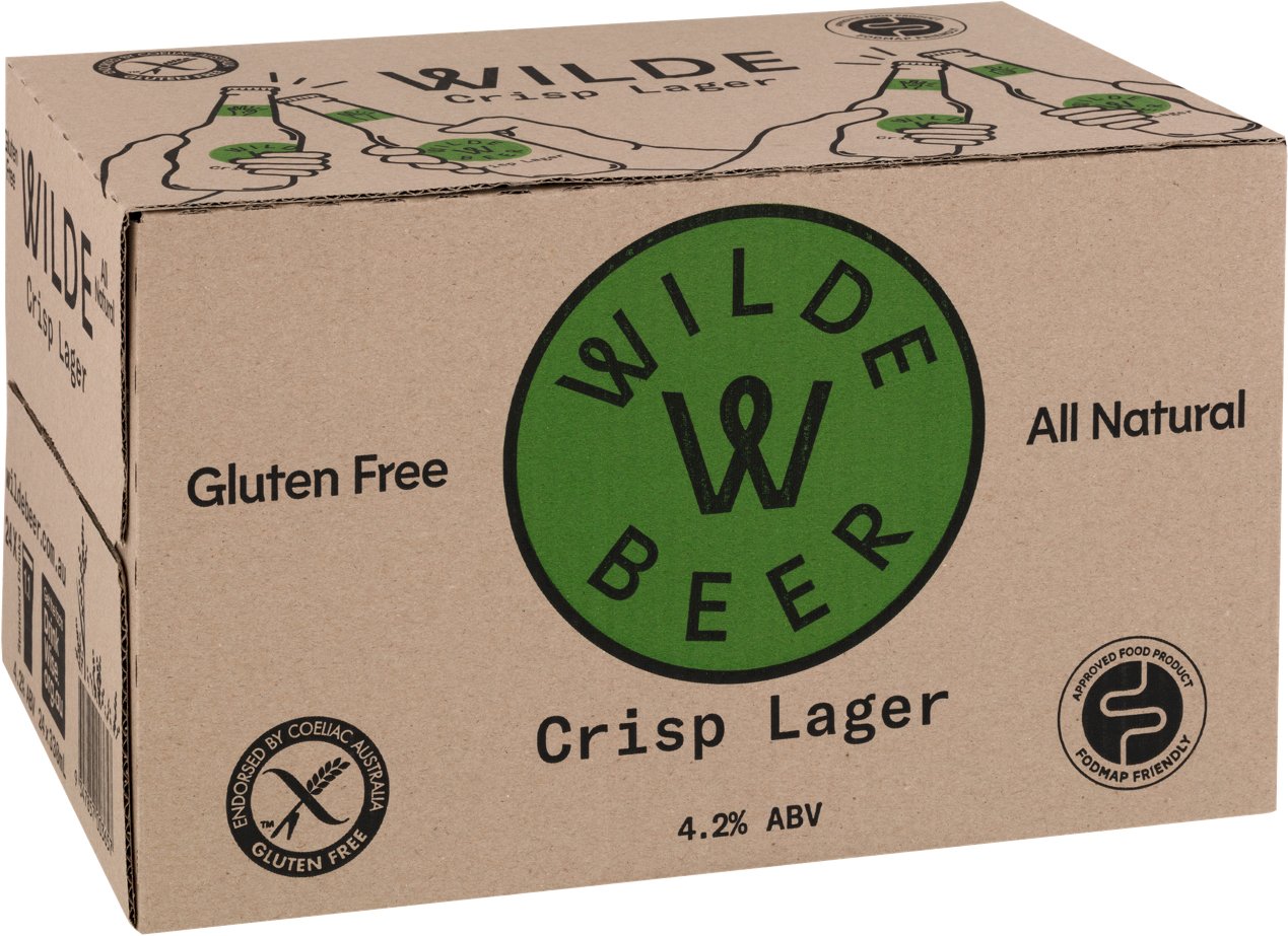 Wilde Gluten Free Crisp Lager Bottle 330mL First Choice Liquor Market