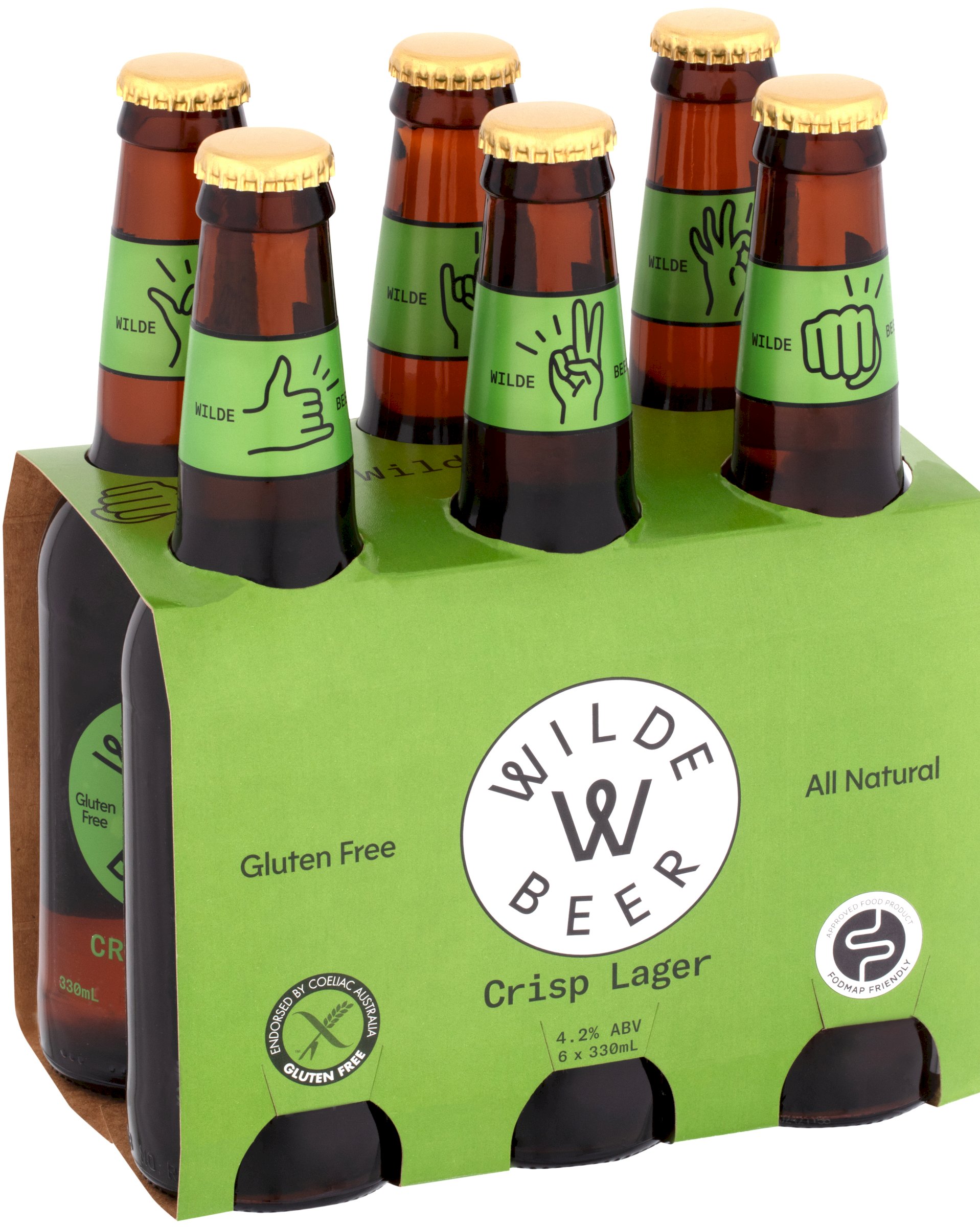 Wilde Gluten Free Crisp Lager Bottle 330mL First Choice Liquor Market