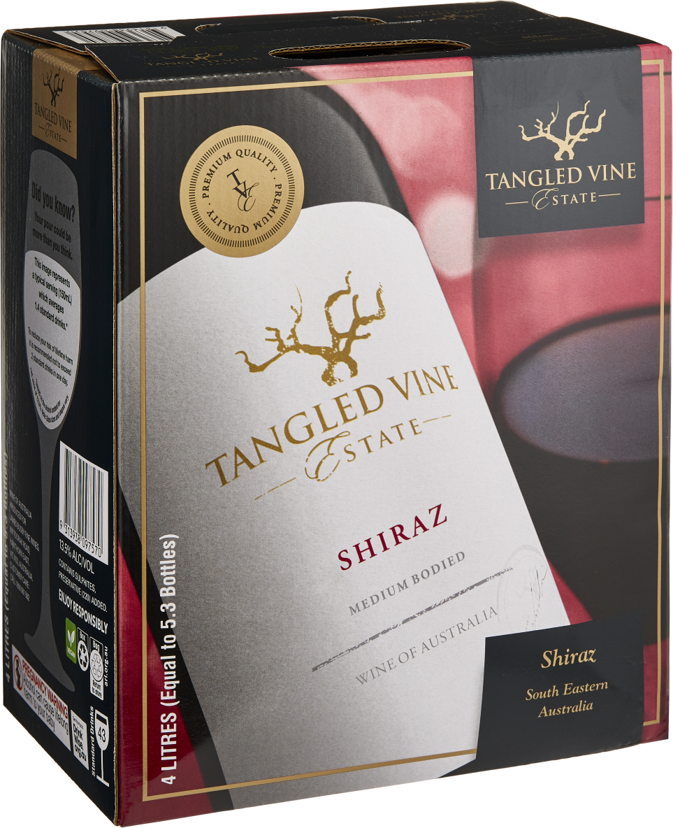 Tangled Vine Shiraz 4L First Choice Liquor Market