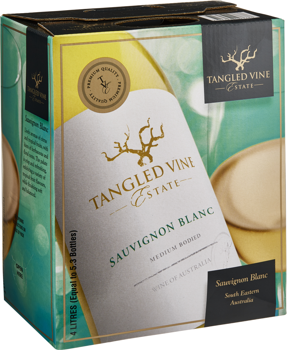 Tangled Vine Sauvignon Blanc 4L Liquorland
