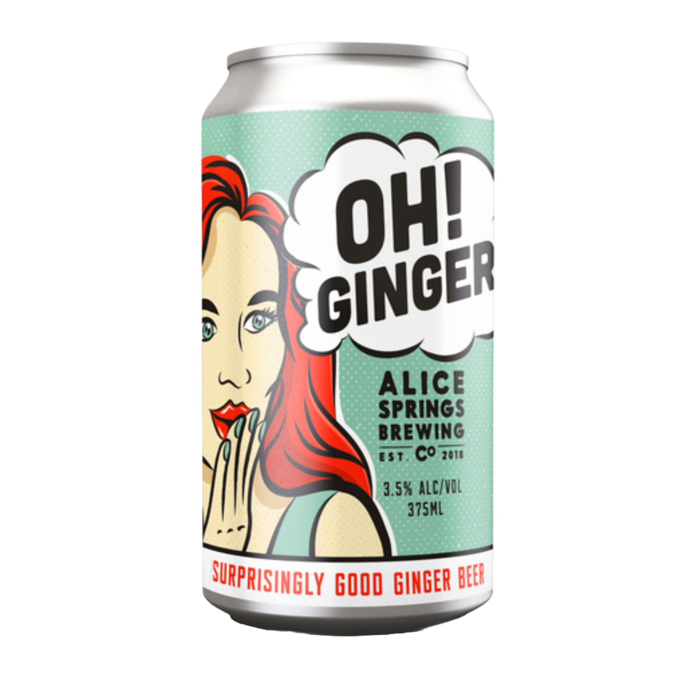 Alice Springs Brewing Co Oh Ginger Can 375mL Liquorland