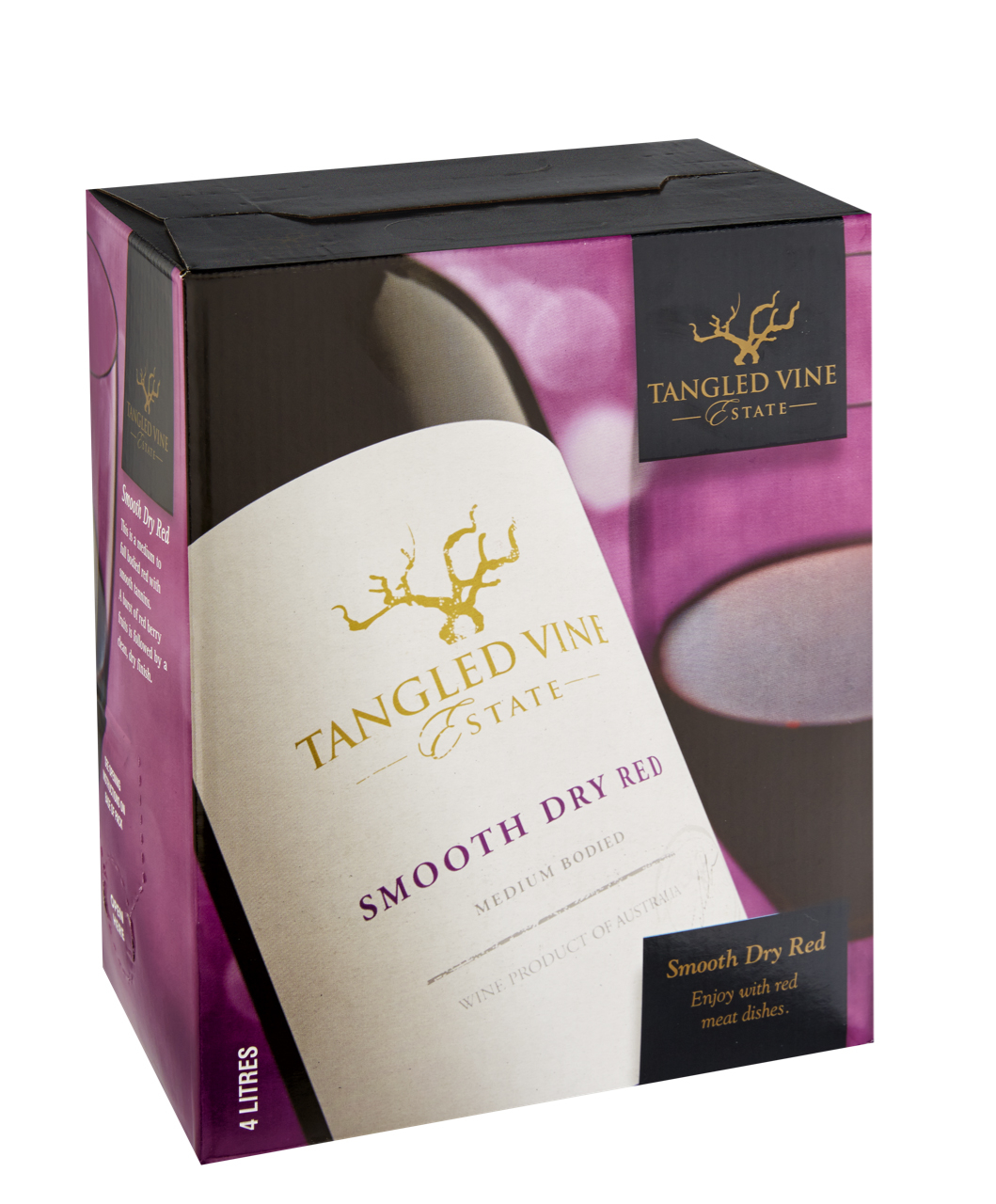 Tangled Vine Smooth Dry Red Cask 4L Liquorland