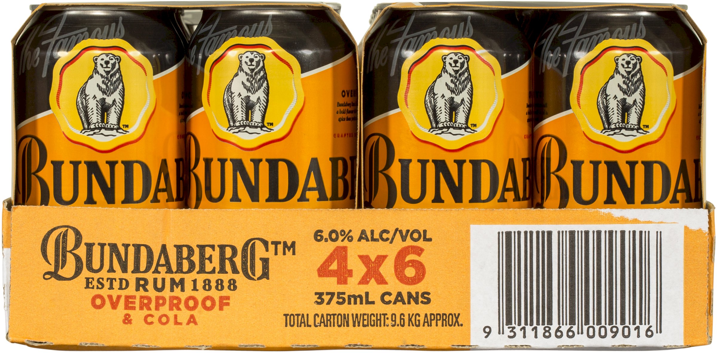Bundaberg OP & Cola Cans 375mL First Choice Liquor Market
