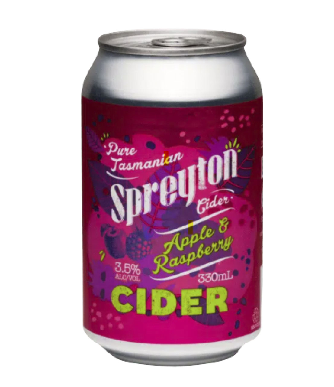 Spreyton Hard Raspberry Spreyton Apple and Raspberry Cider Can 330ml | Liquorland