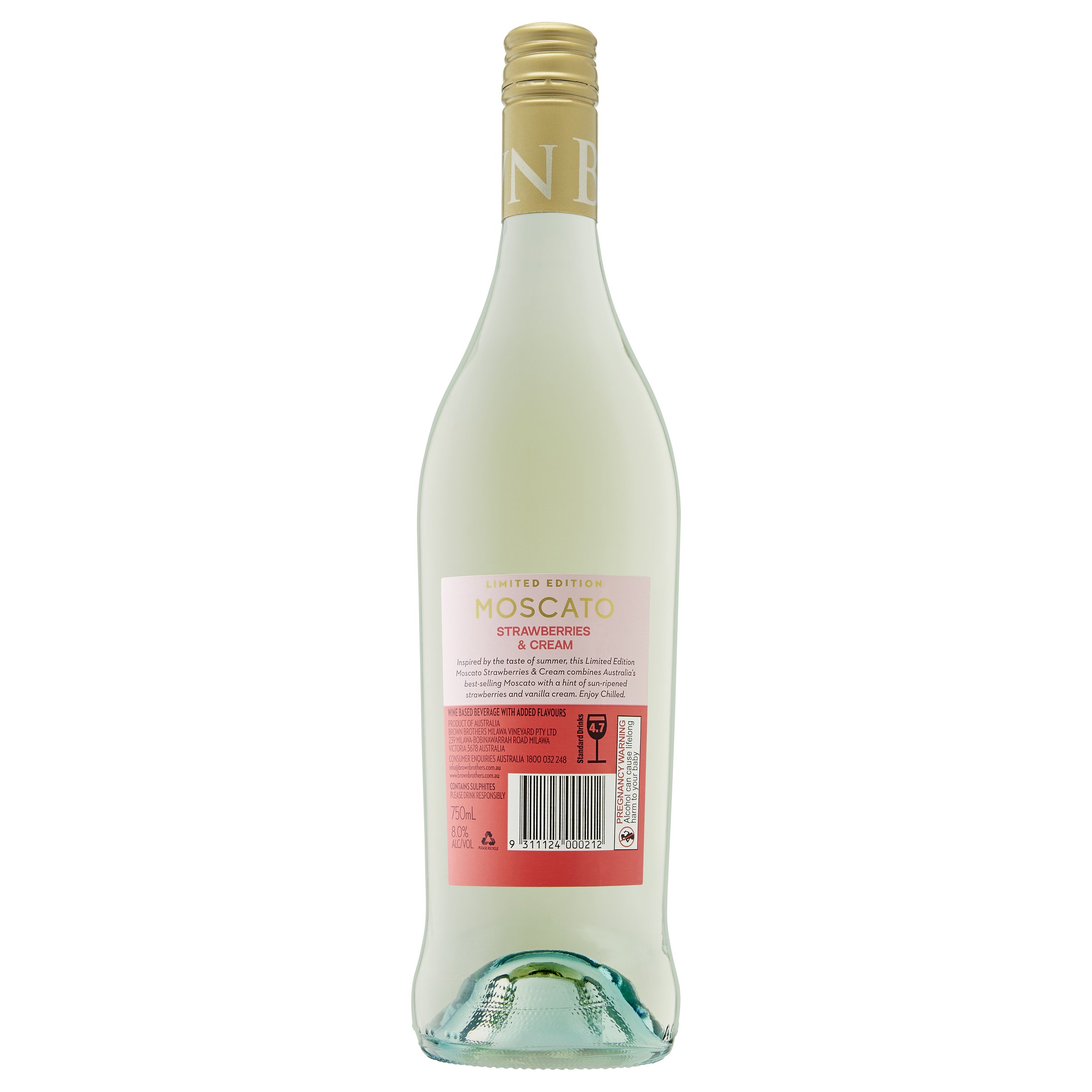 Shop Brown Brothers Moscato Strawberries & Cream Online Liquorland