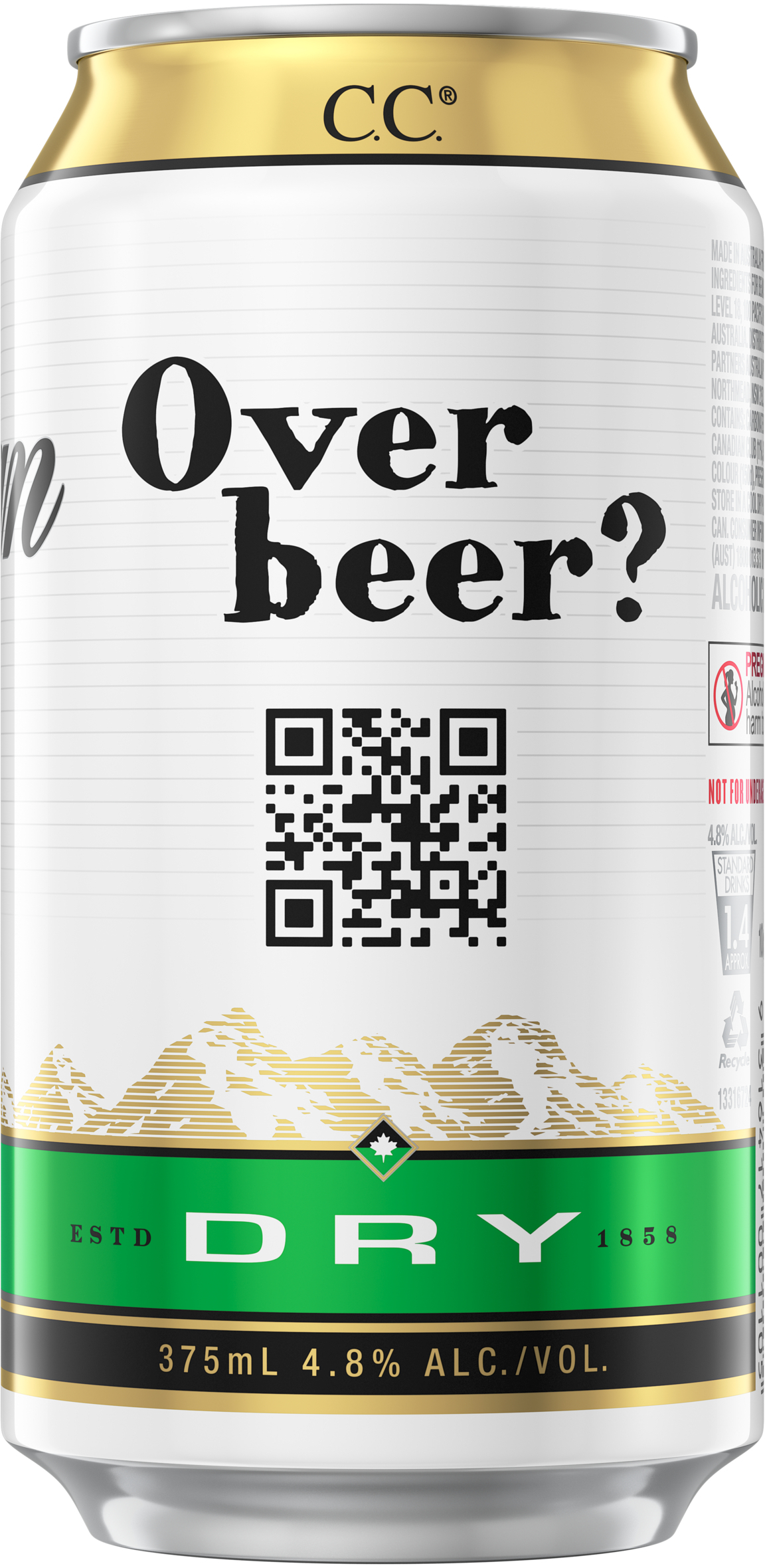 Canadian Club Dry Can 375ml First Choice Liquor