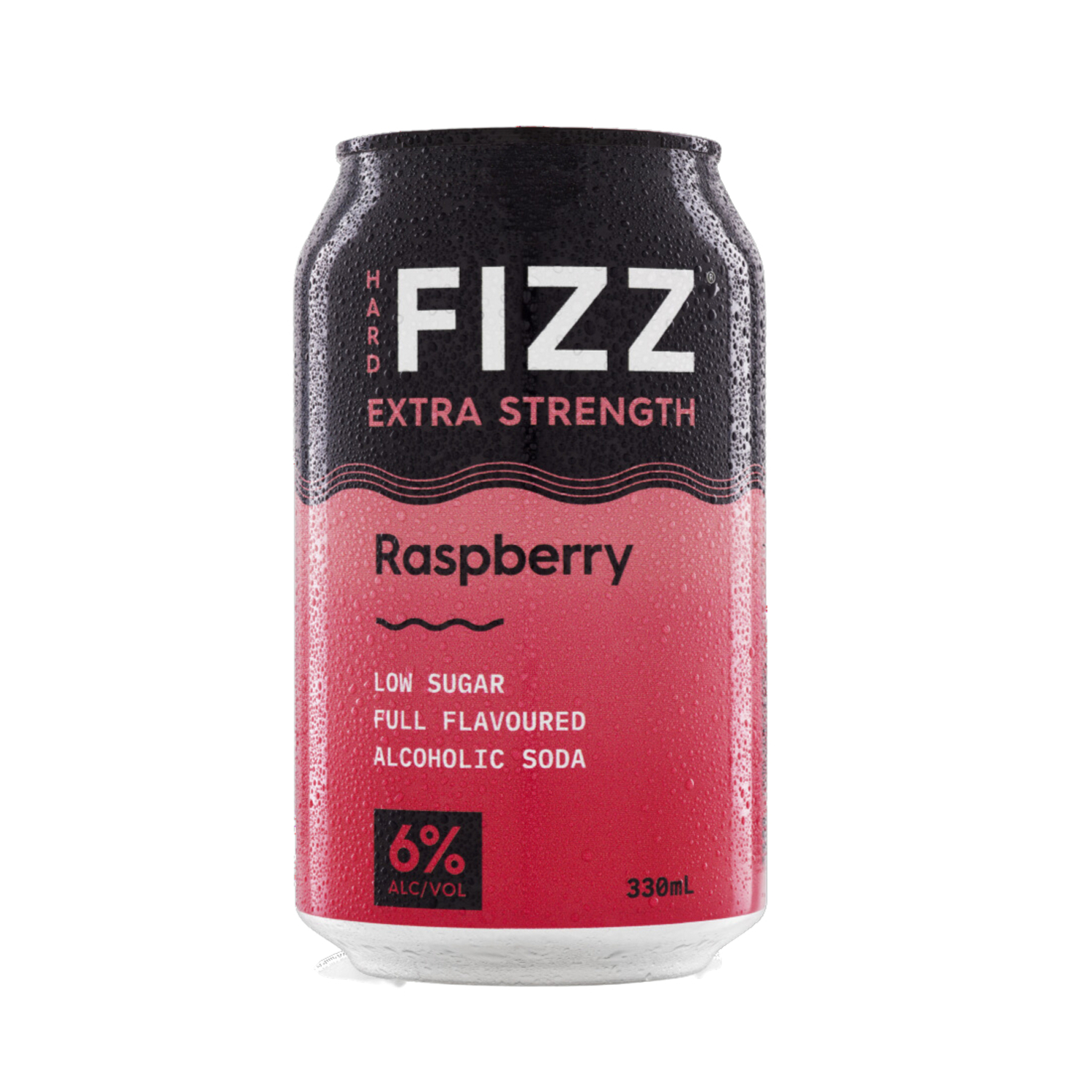 Hard Fizz Extra Strength Raspberry Hard Soda Can 330mL | Liquorland